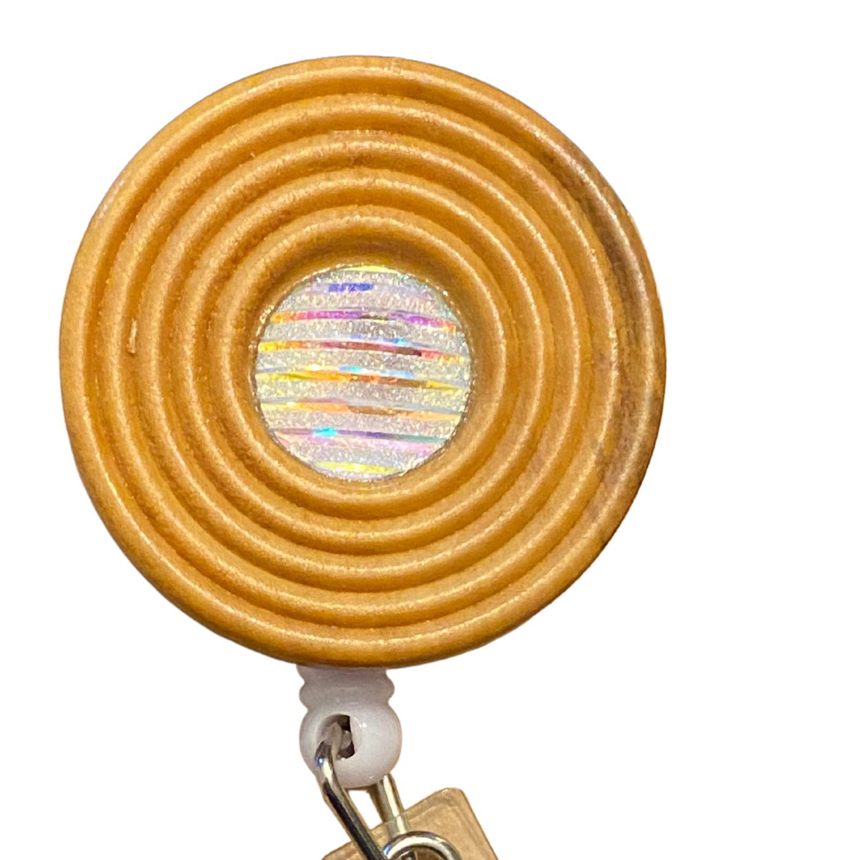 Wooden Iridescence - Badge Reels for Nurses