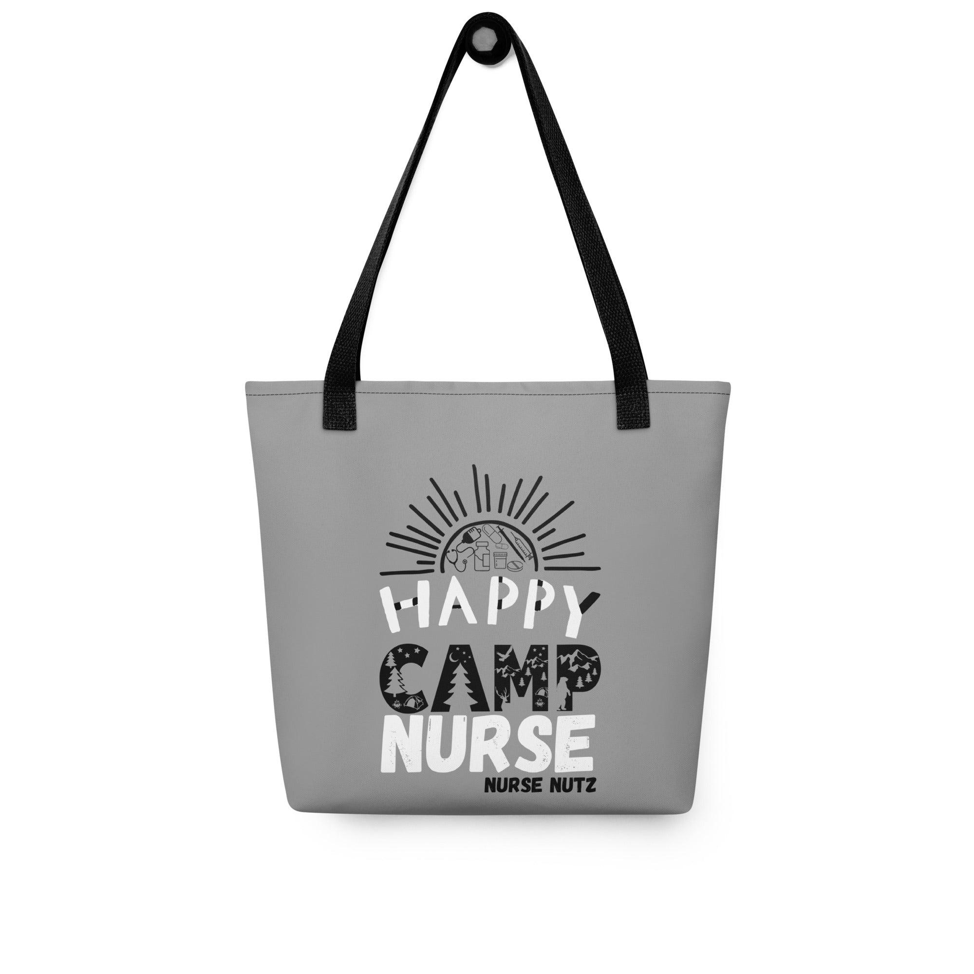 HAPPY CAMP NURSE - Nurse Tote Bag