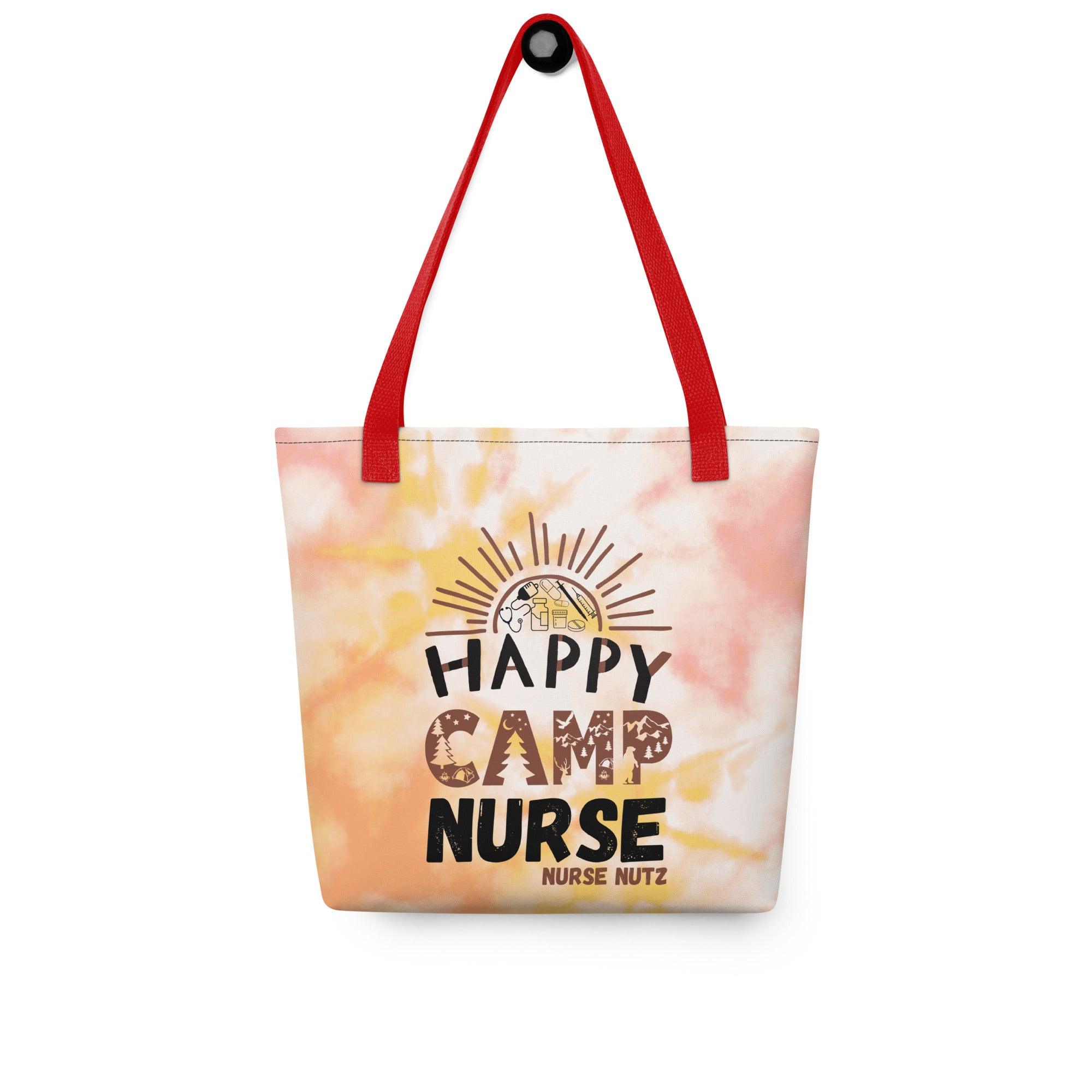 HAPPY CAMP NURSE - Nurse Tote Bag