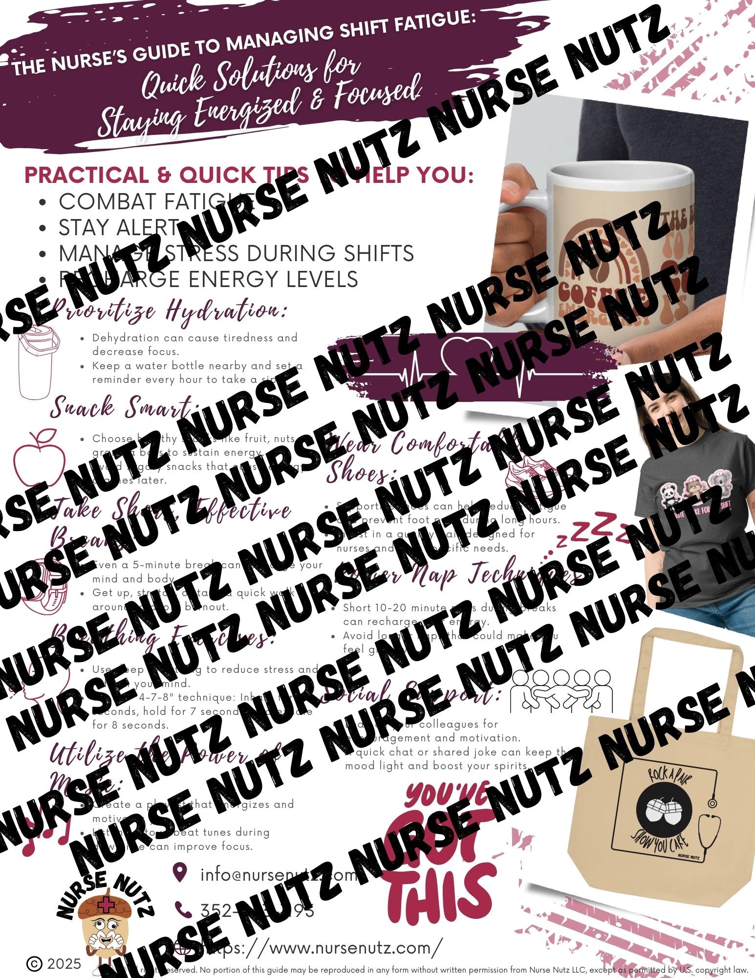 The Nurse’s Guide to Managing Shift Fatigue: Quick Solutions for Staying Energized & Focused