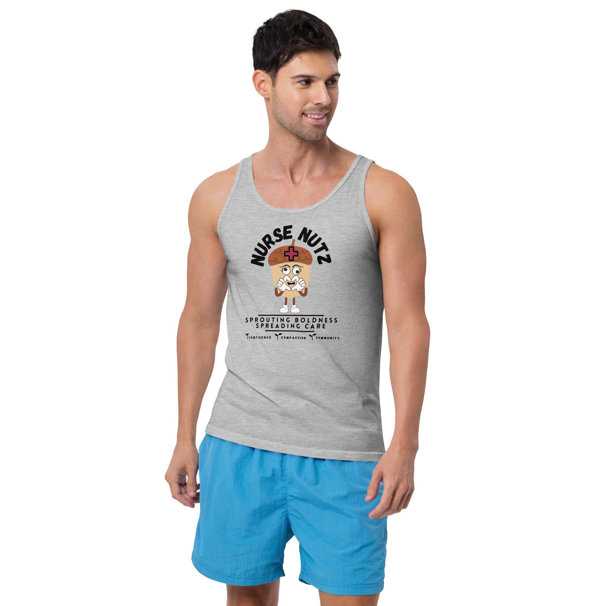 NURSE NUTZ LOGO - Men's (Unisex) Tank