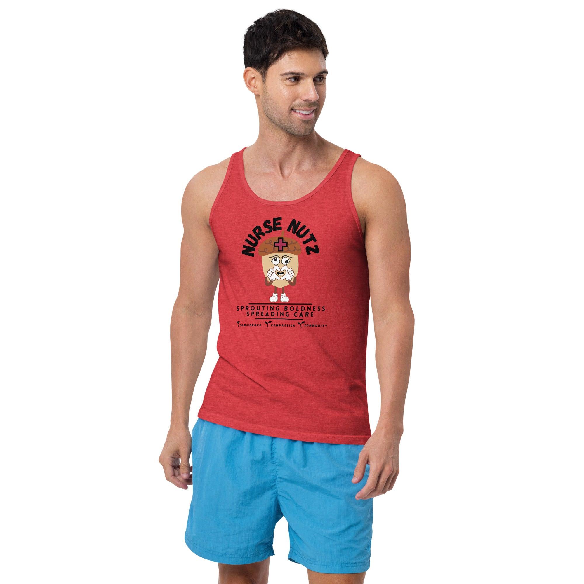 NURSE NUTZ LOGO - Men's (Unisex) Tank