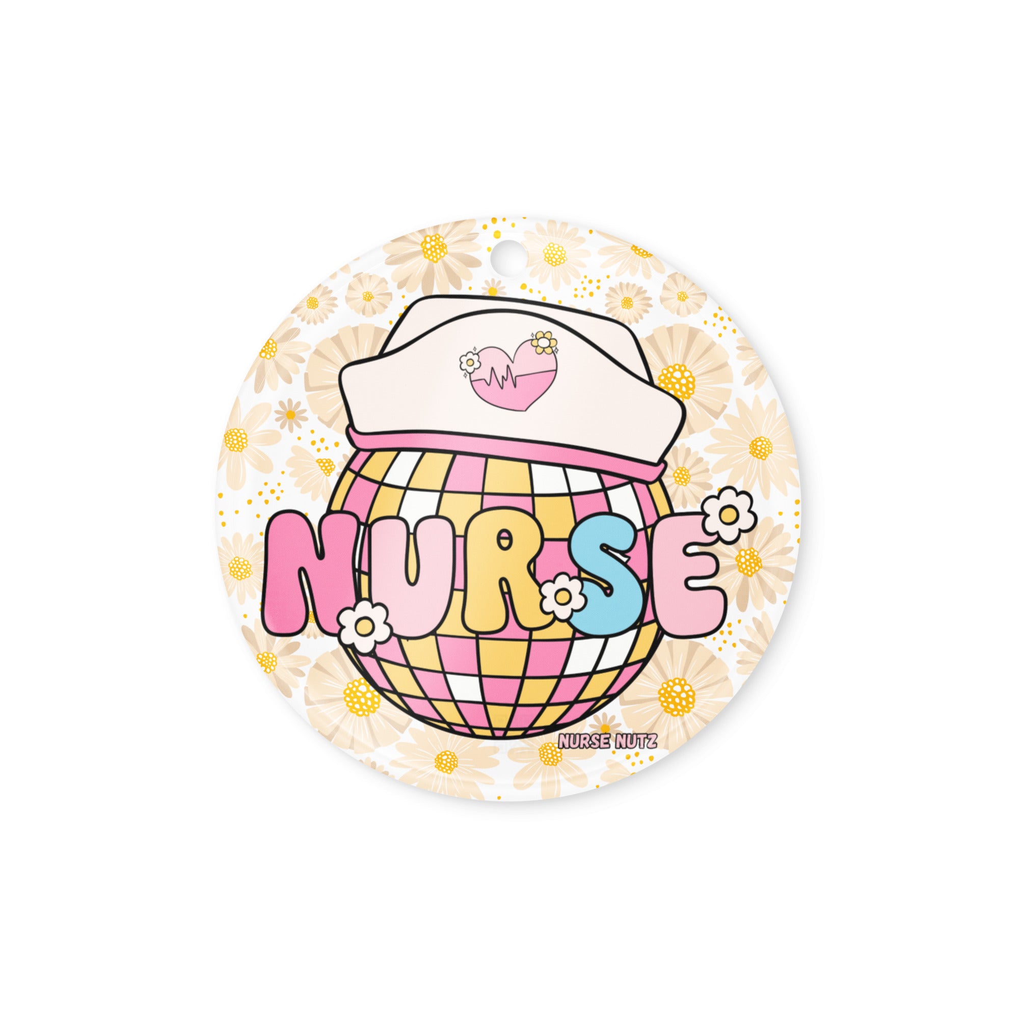 Vibrant Nurse - Nurse Christmas Ornament (Acrylic)