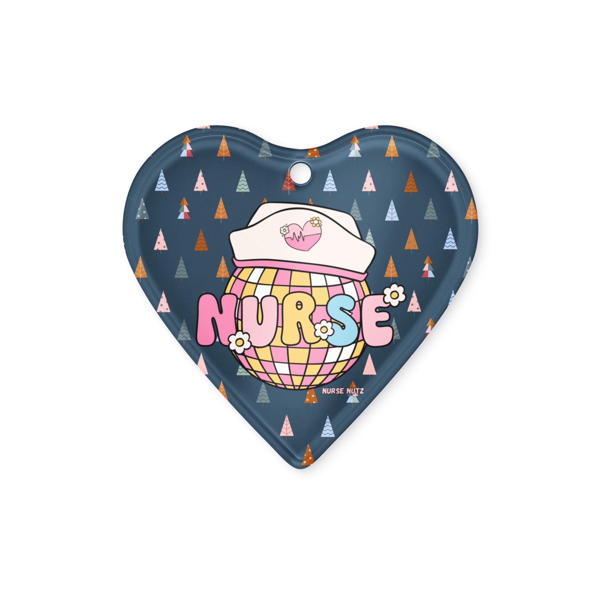 Vibrant Nurse - Nurse Christmas Ornament (Acrylic)