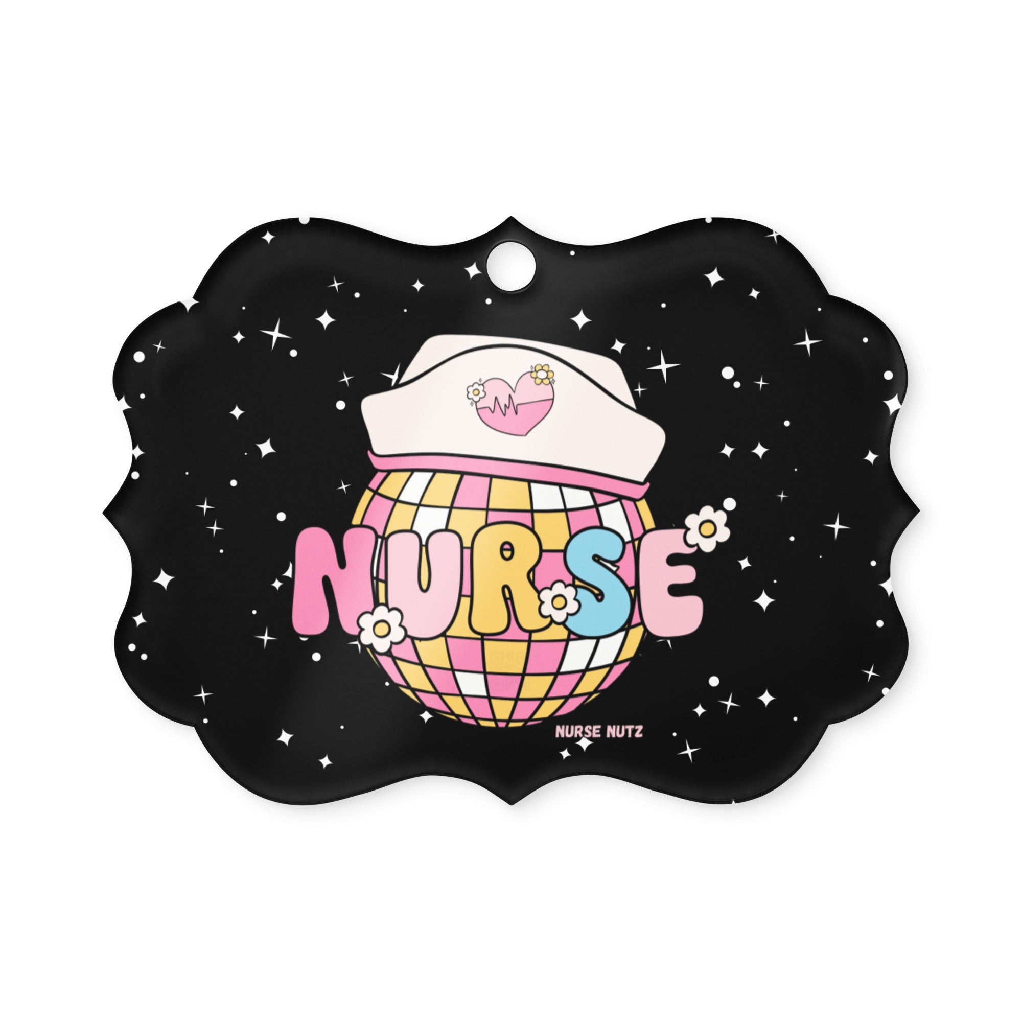 Vibrant Nurse - Nurse Christmas Ornament (Acrylic)