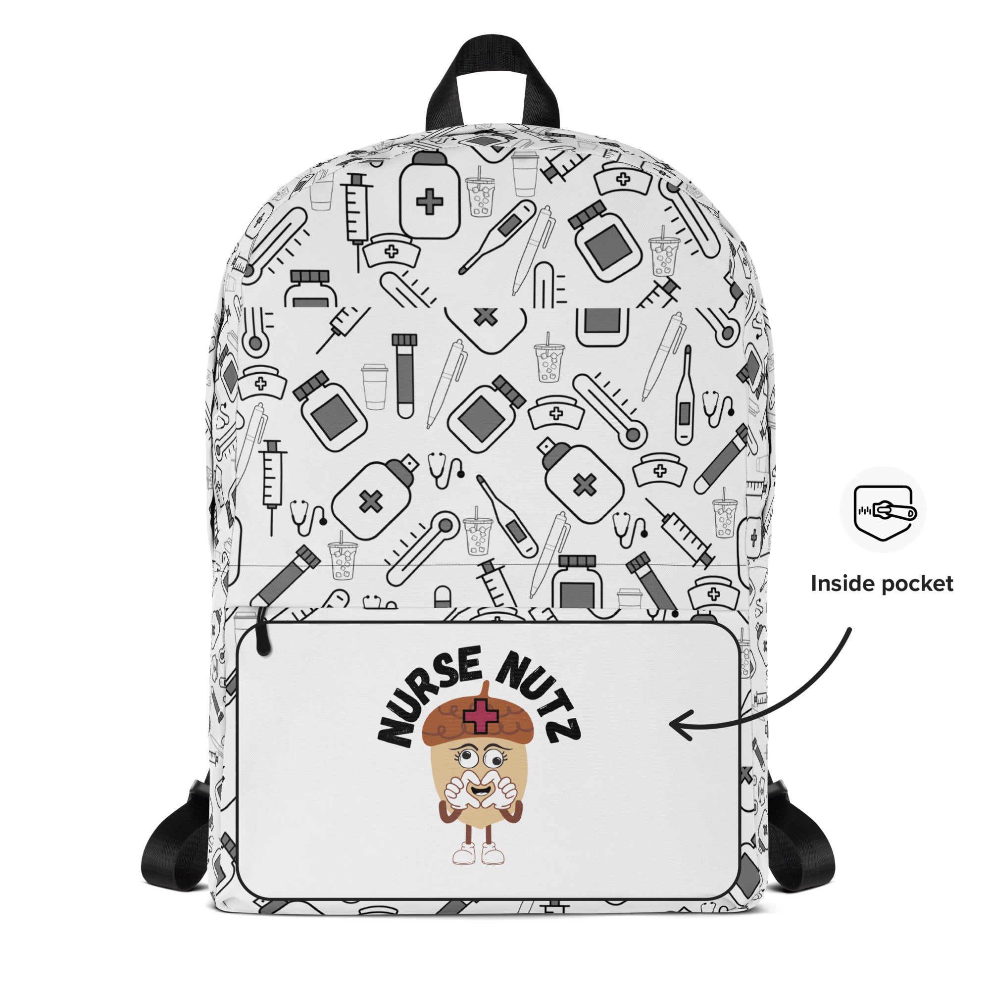 TOOLS OF THE TRADE (WHITE) - Nurse Backpack