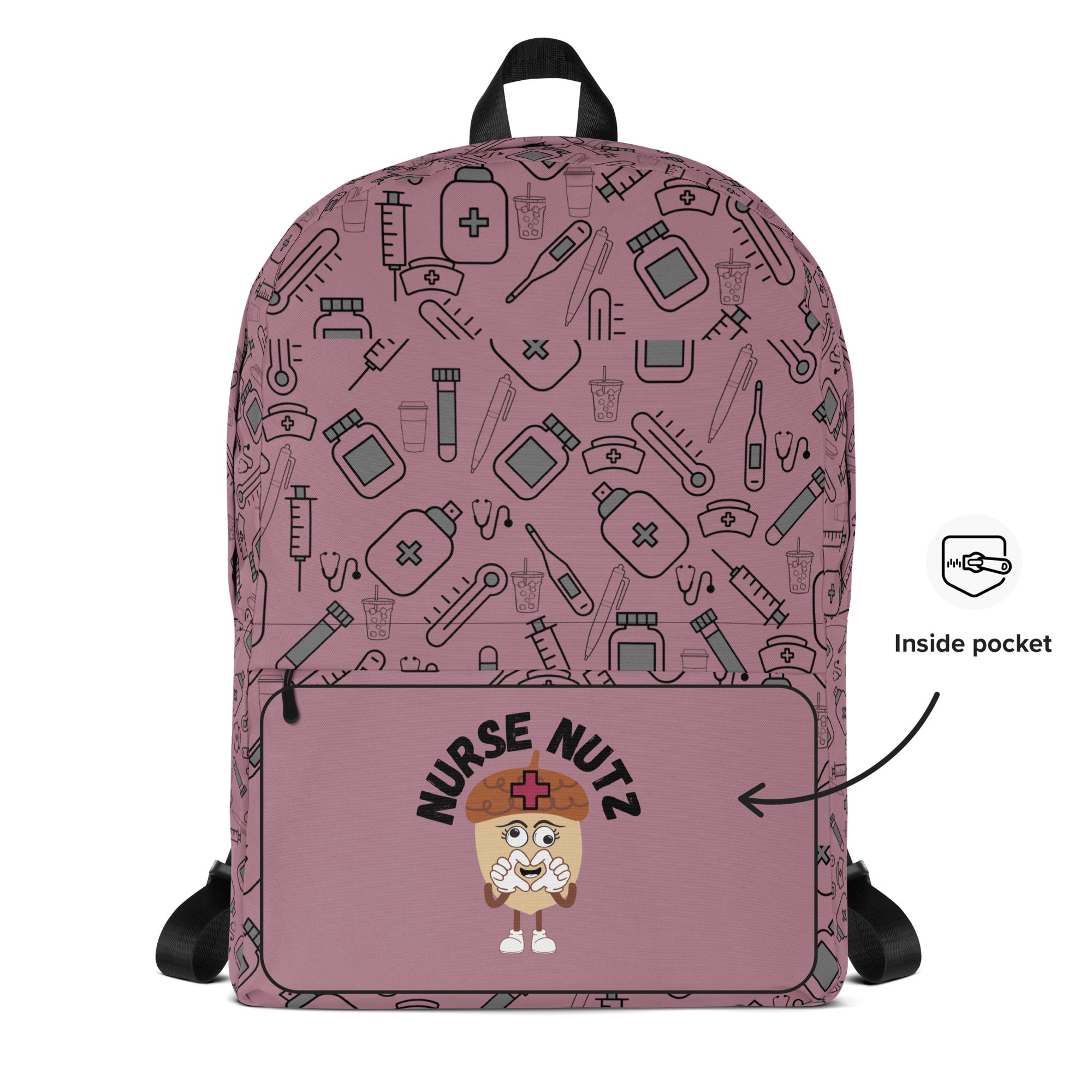 TOOLS OF THE TRADE (MAUVE PINK) - Nurse Backpack