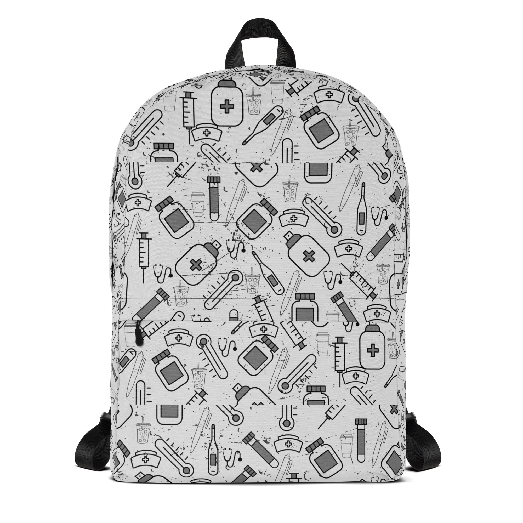 TOOLS OF THE TRADE (GREY SPECKS) - Nurse Backpack