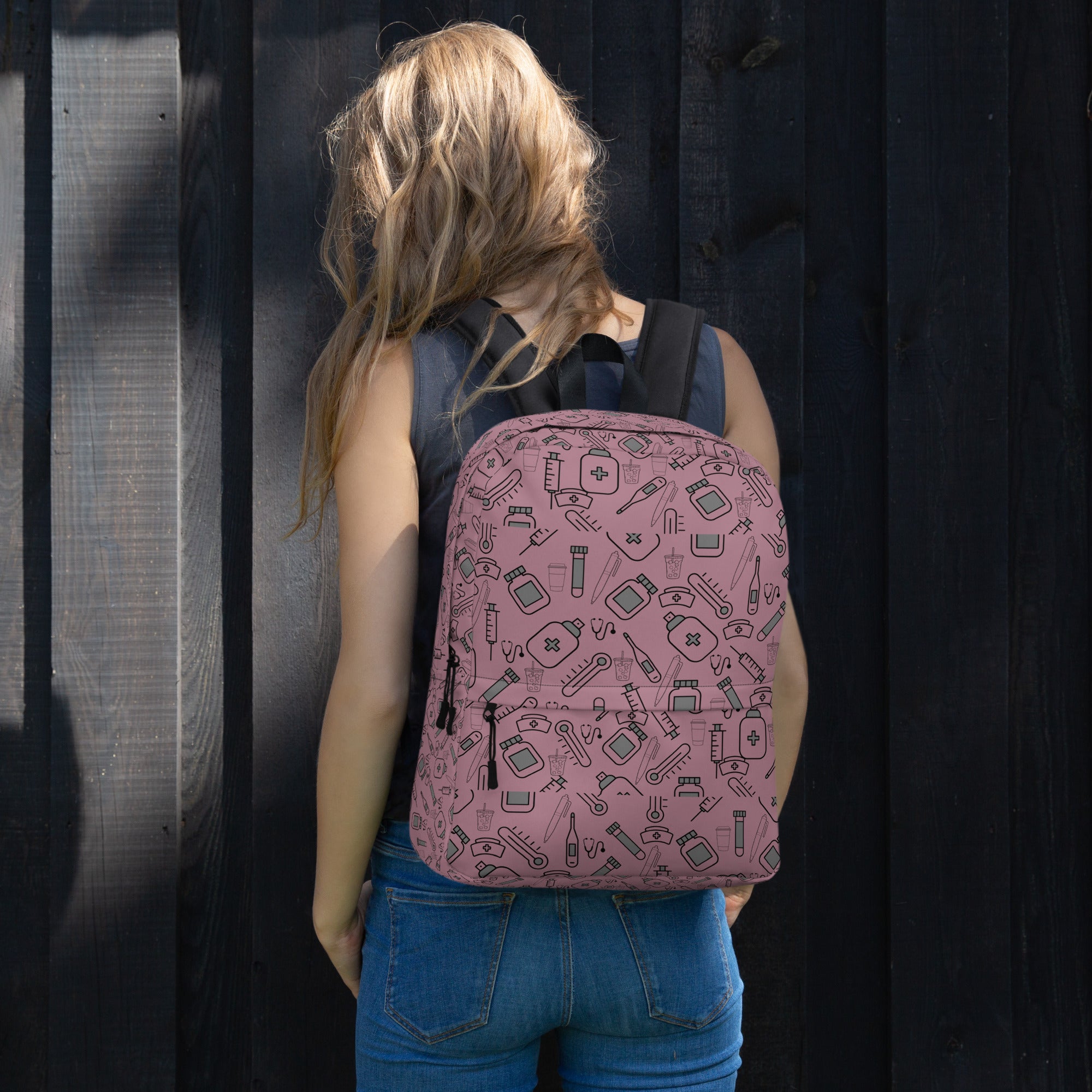 TOOLS OF THE TRADE (MAUVE PINK) - Nurse Backpack