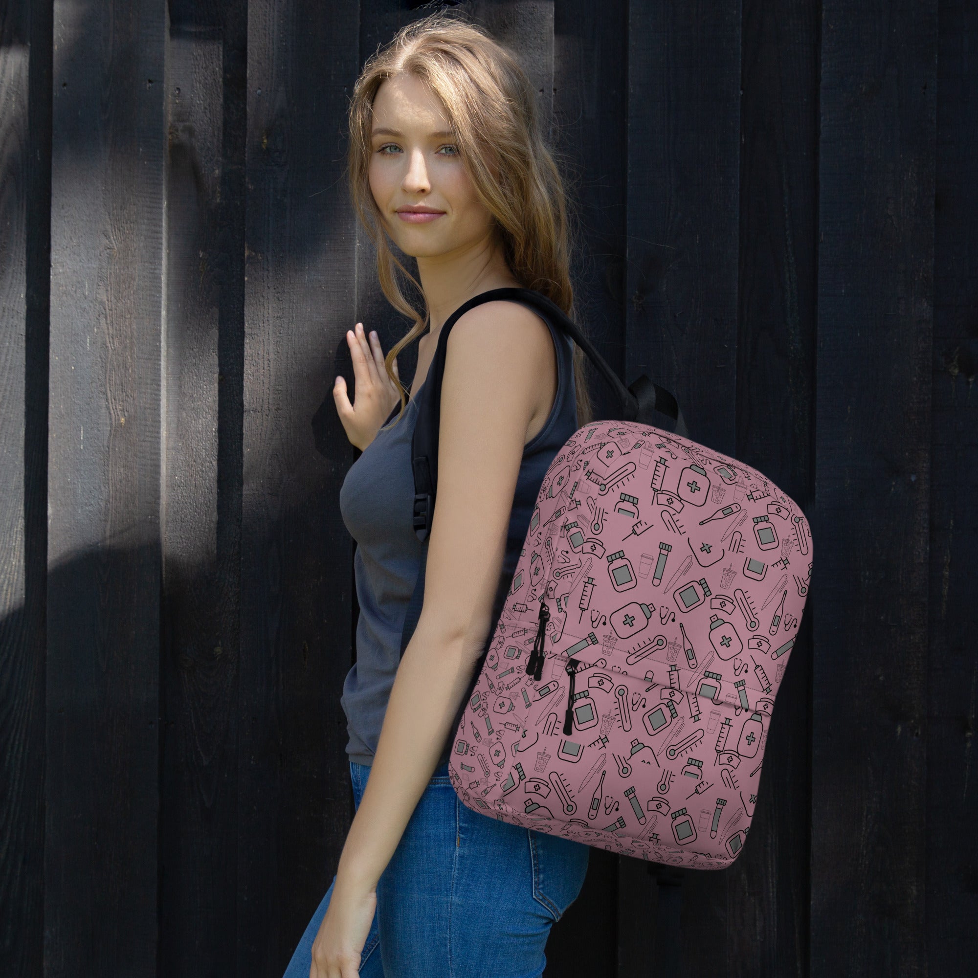 TOOLS OF THE TRADE (MAUVE PINK) - Nurse Backpack