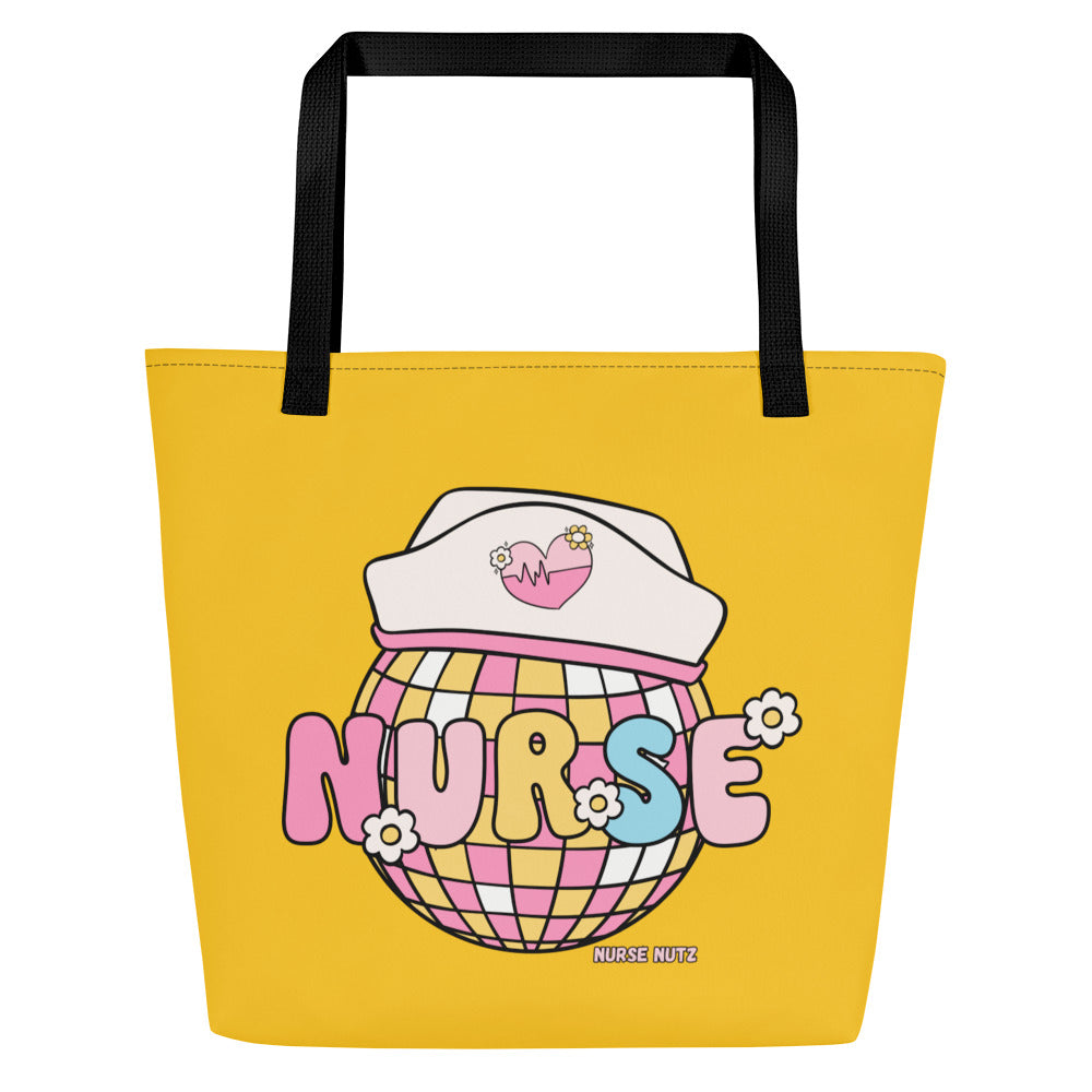 VIBRANT NURSE - Large Nurse Tote Bag