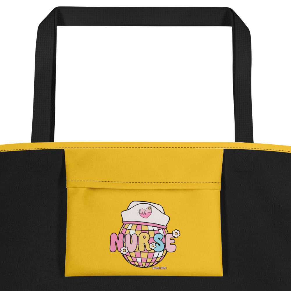 VIBRANT NURSE - Large Nurse Tote Bag