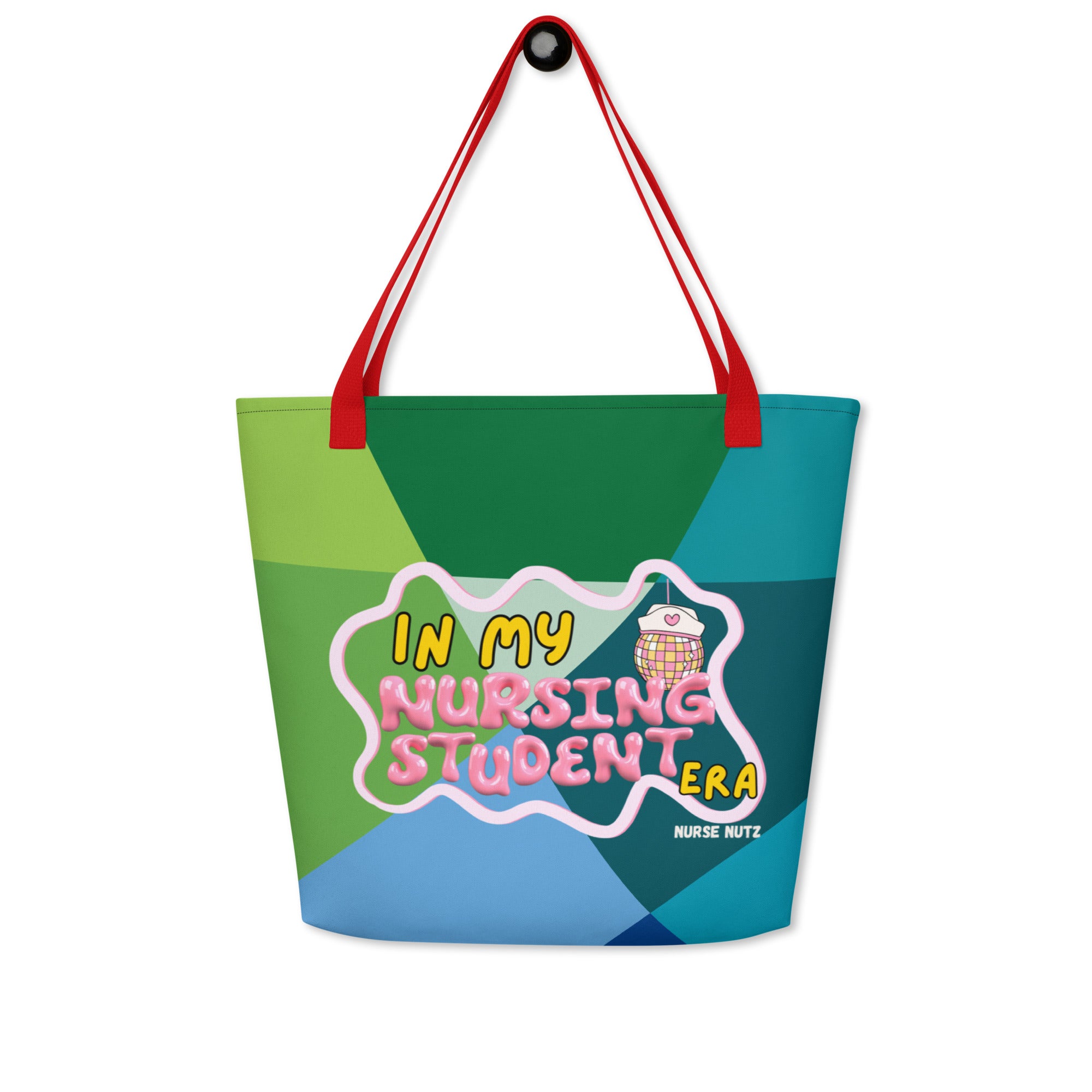 IN MY NURSING STUDENT ERA - Large Nurse Tote Bag