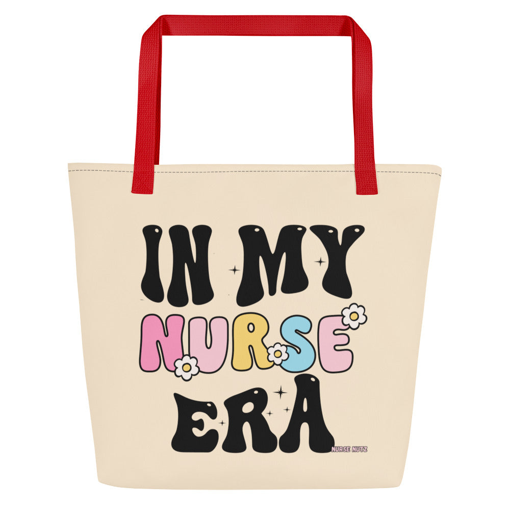 IN MY NURSE ERA - Large Nurse Tote Bag