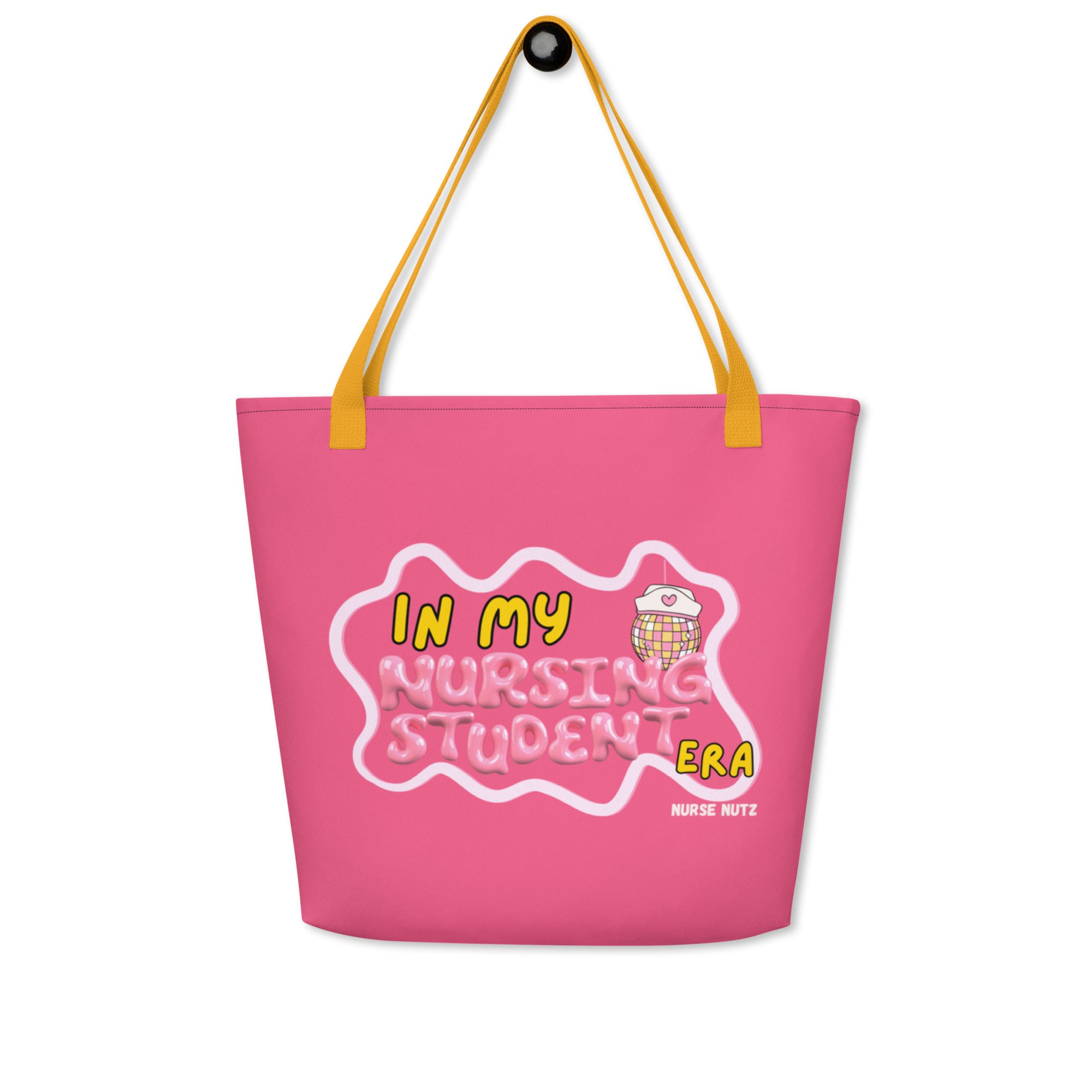 IN MY NURSING STUDENT ERA - Large Nurse Tote Bag