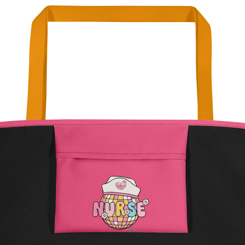 VIBRANT NURSE - Large Nurse Tote Bag