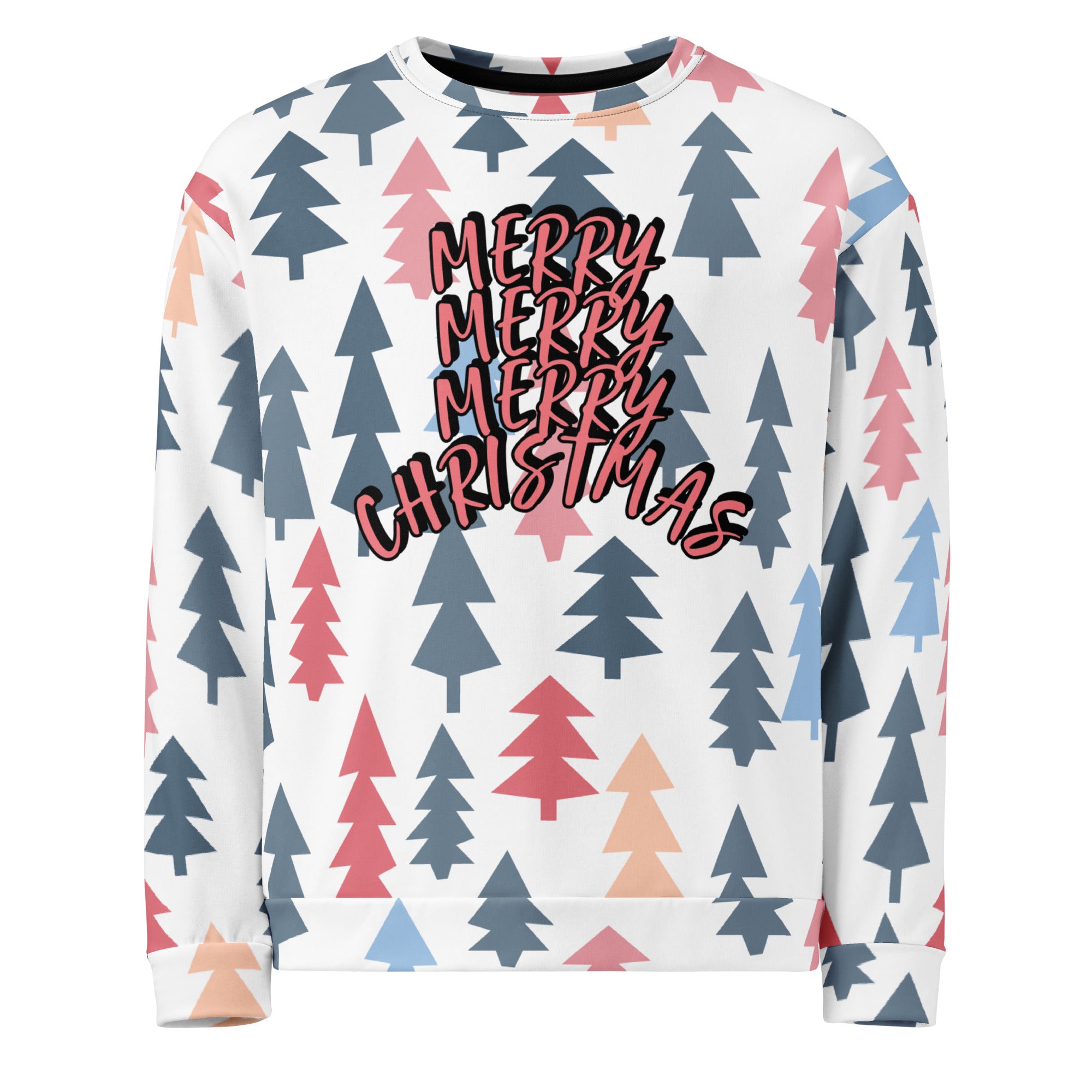 Merry, Merry, Merry Christmas - Christmas Nurse Sweatshirt (Unisex)