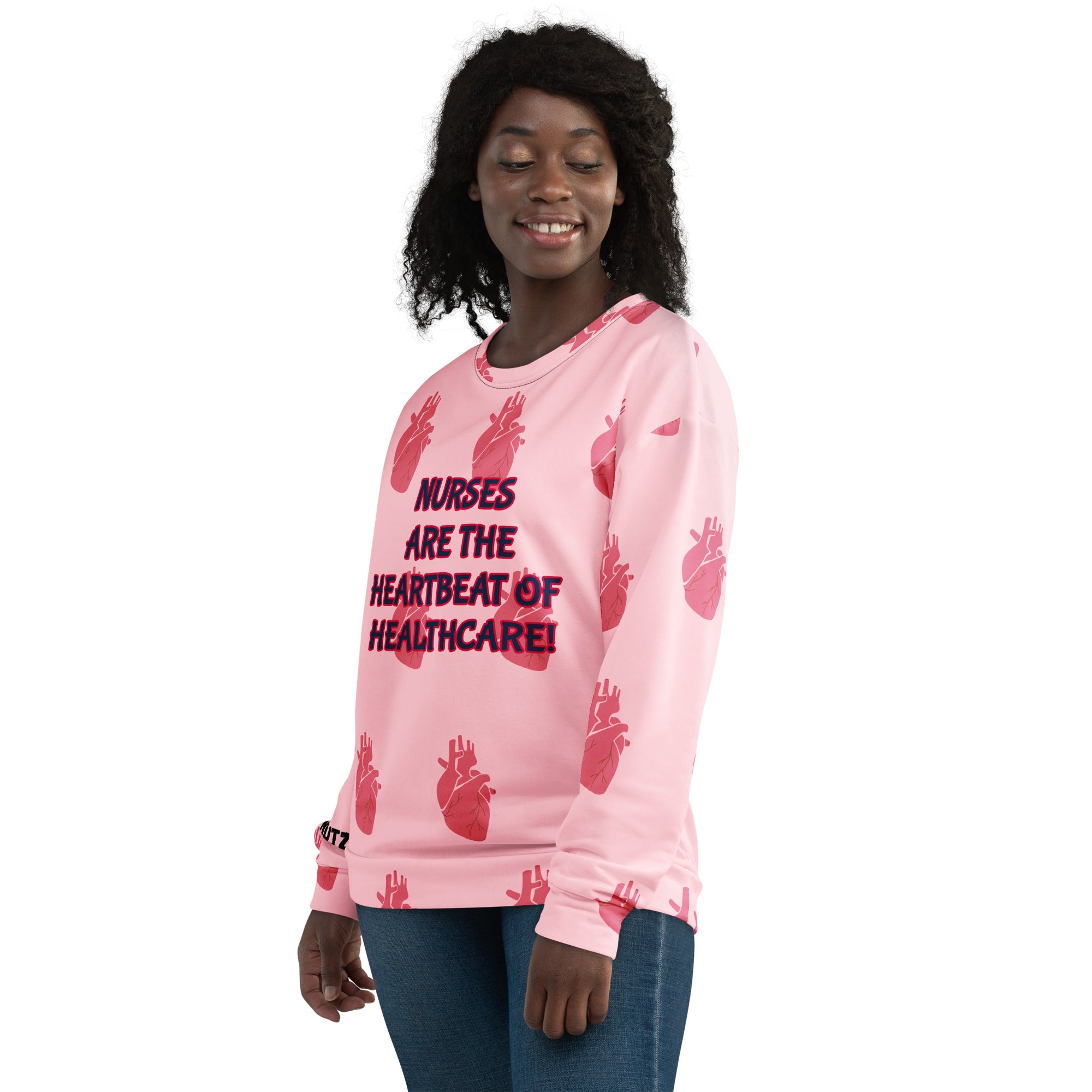 Nurses are the Heartbeat of Healthcare! - Nurse Sweatshirt (Unisex)