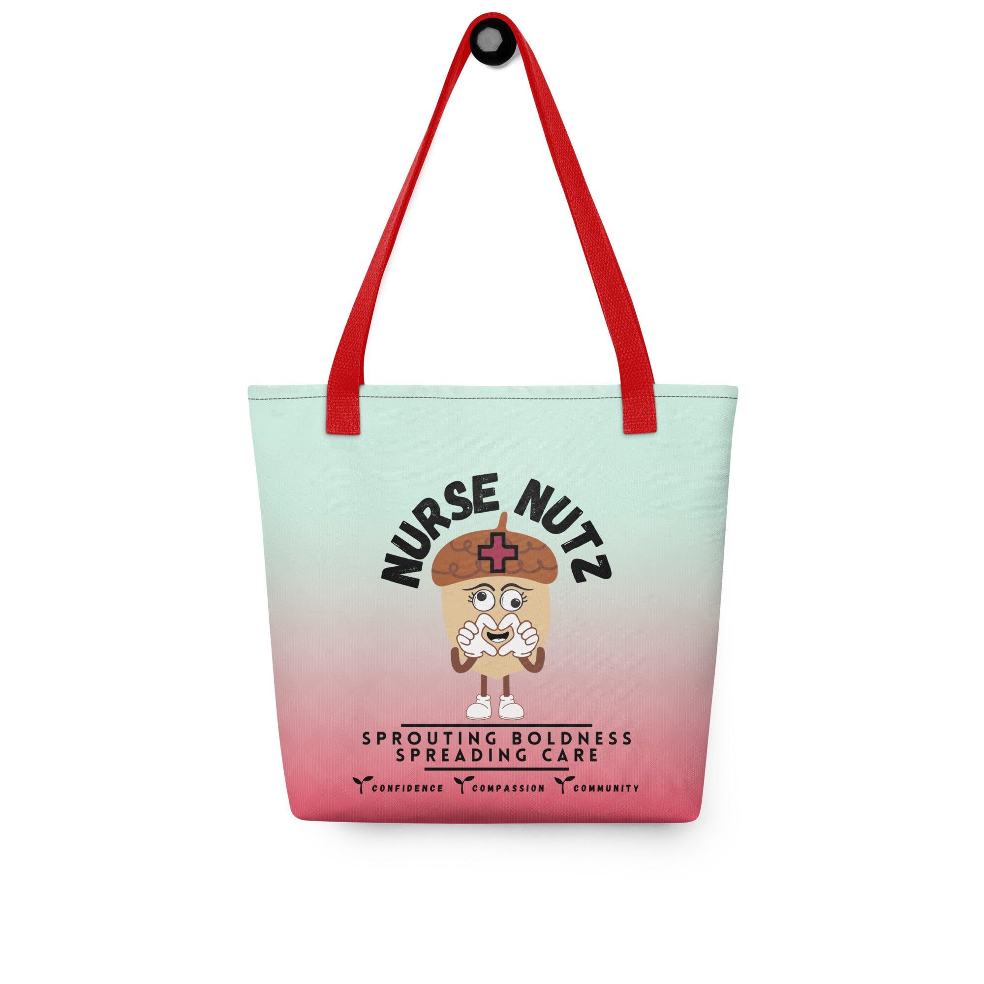 NURSE NUTZ LOGO - Nurse Tote Bag