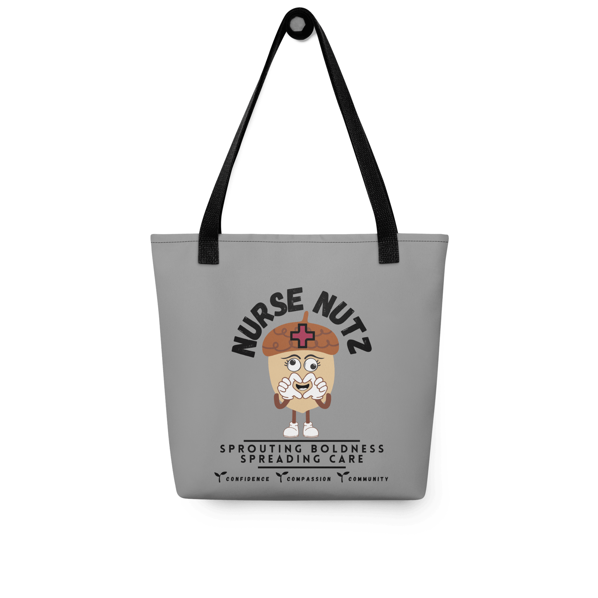 NURSE NUTZ LOGO - Nurse Tote Bag