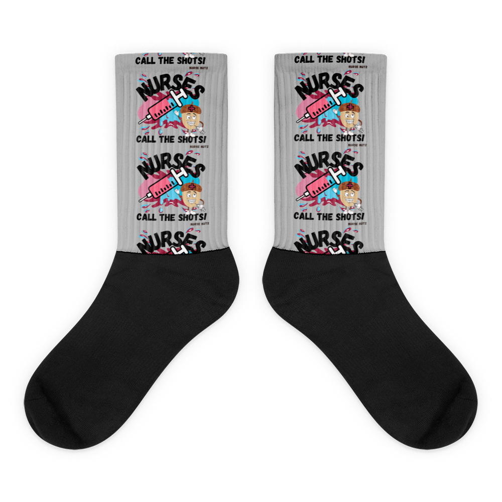 NURSES CALL THE SHOTS - Nurse Socks