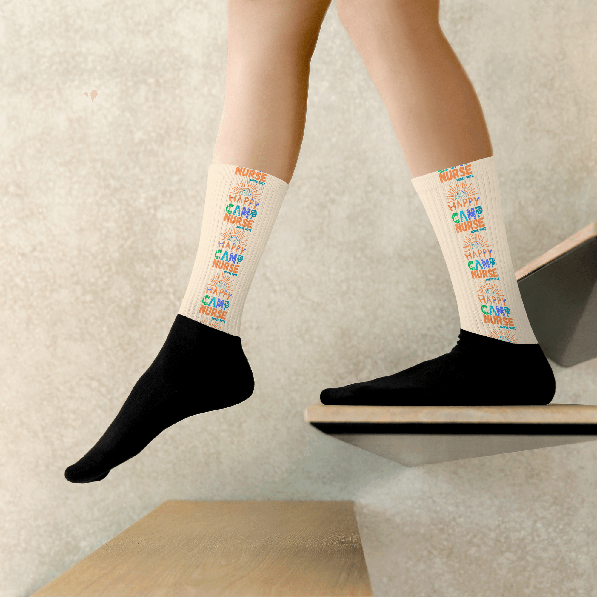 HAPPY CAMP NURSE - Nurse Socks