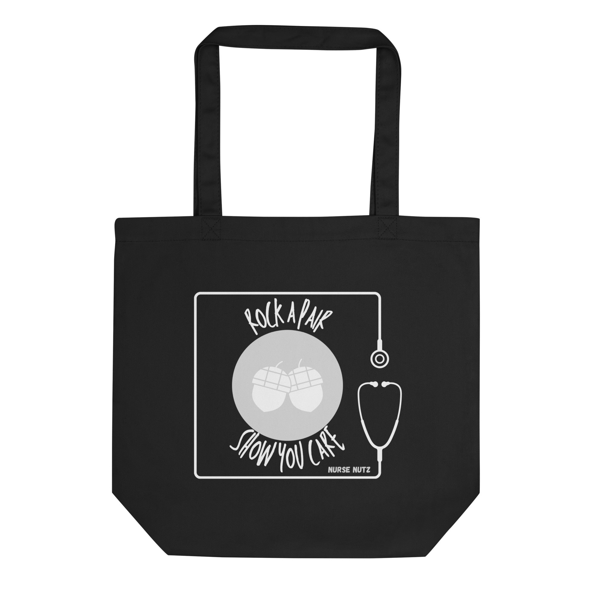 ROCK A PAIR, SHOW YOU CARE! - Eco Nurse Tote Bag