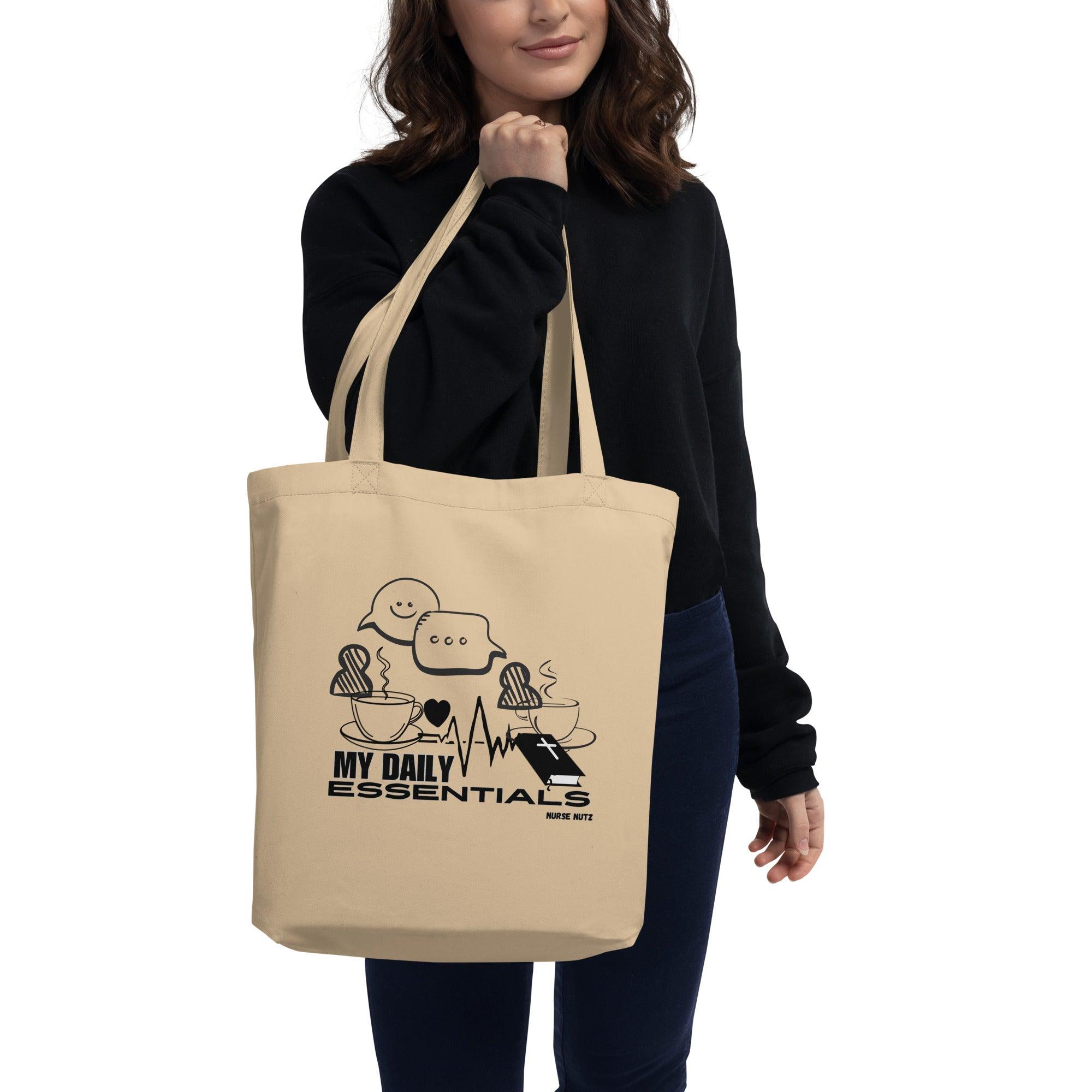 MY DAILY ESSENTIALS - Eco Nurse Tote Bag