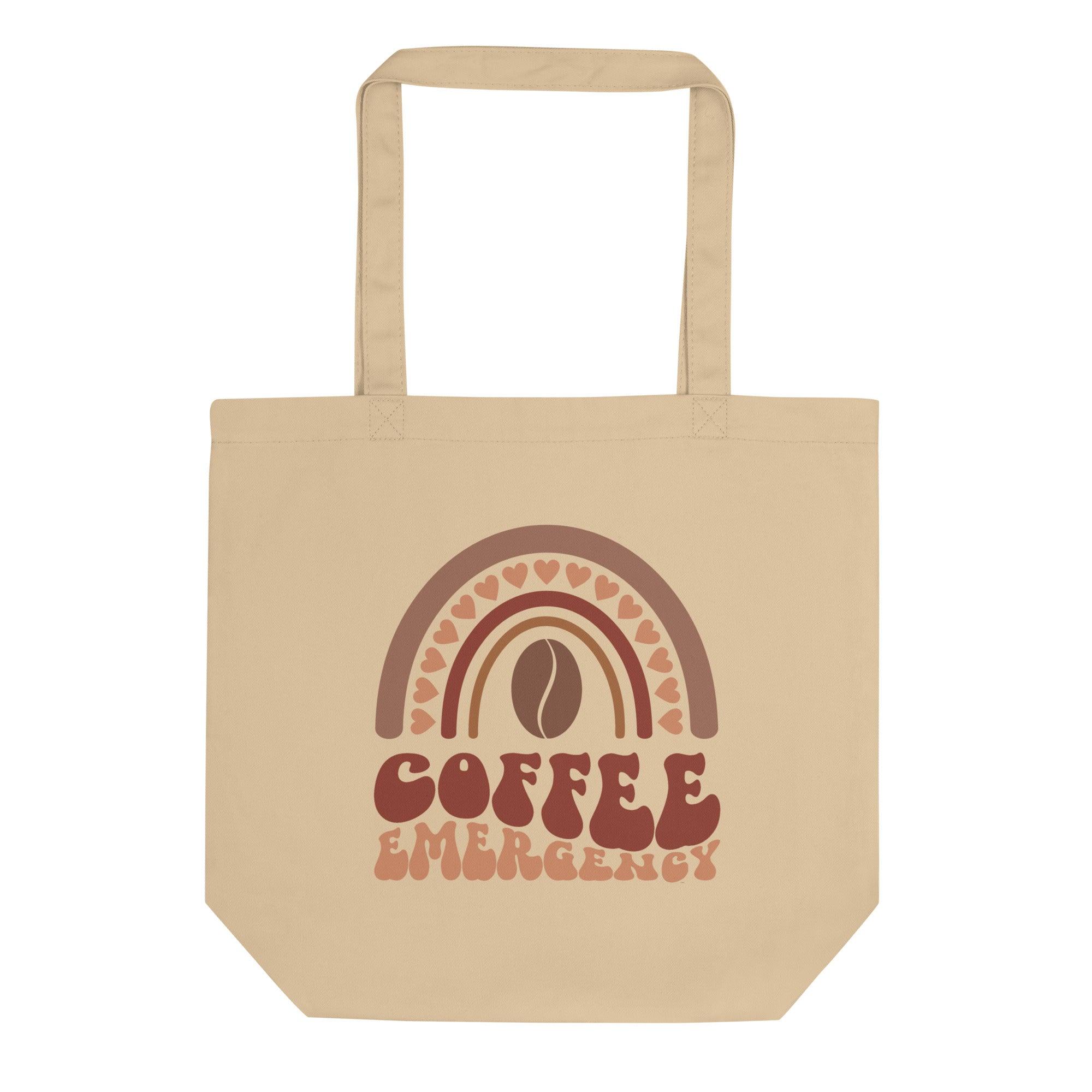 BREW BREAK: COFFEE EMERGENCY - Eco Nurse Tote Bag