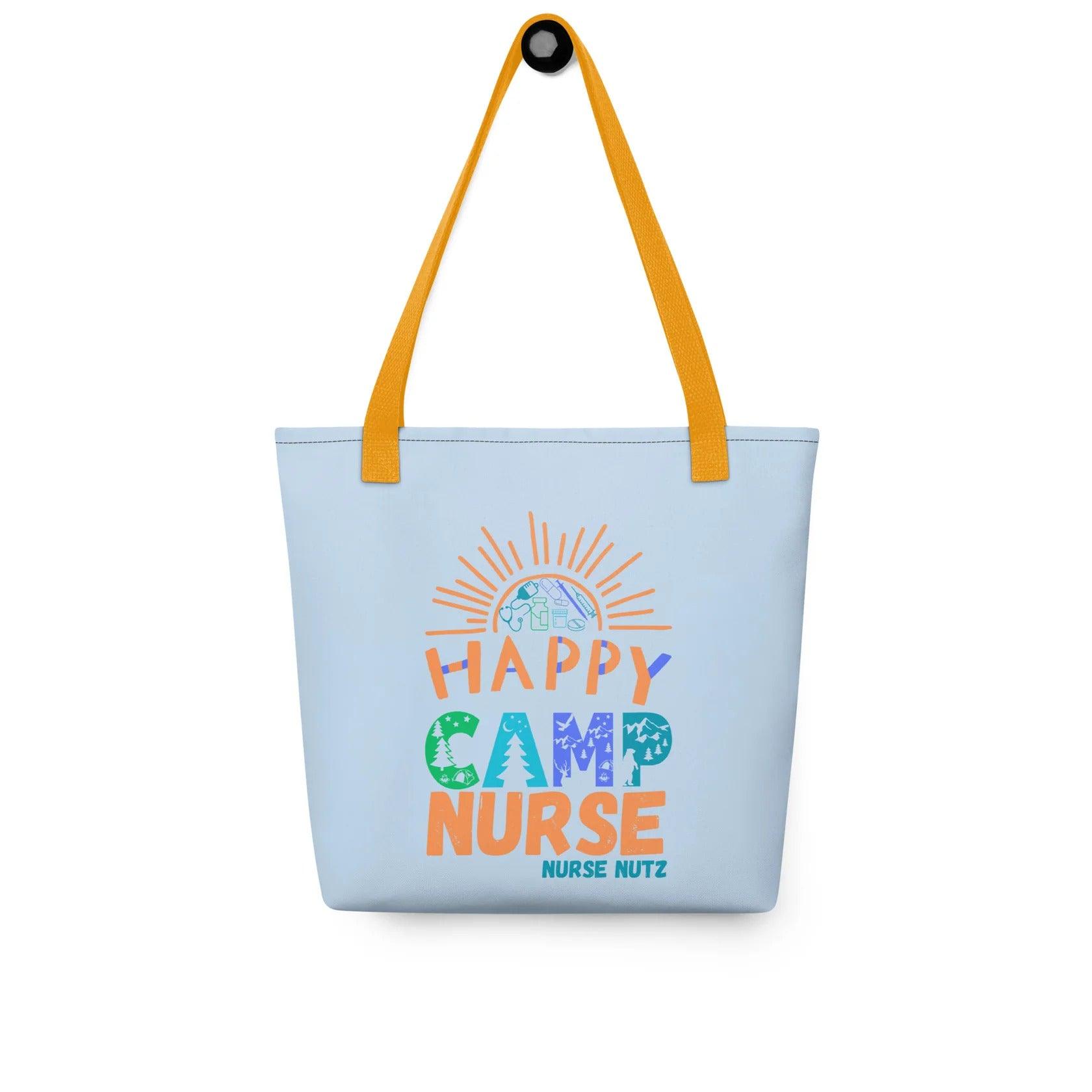 HAPPY CAMP NURSE - Nurse Tote Bag