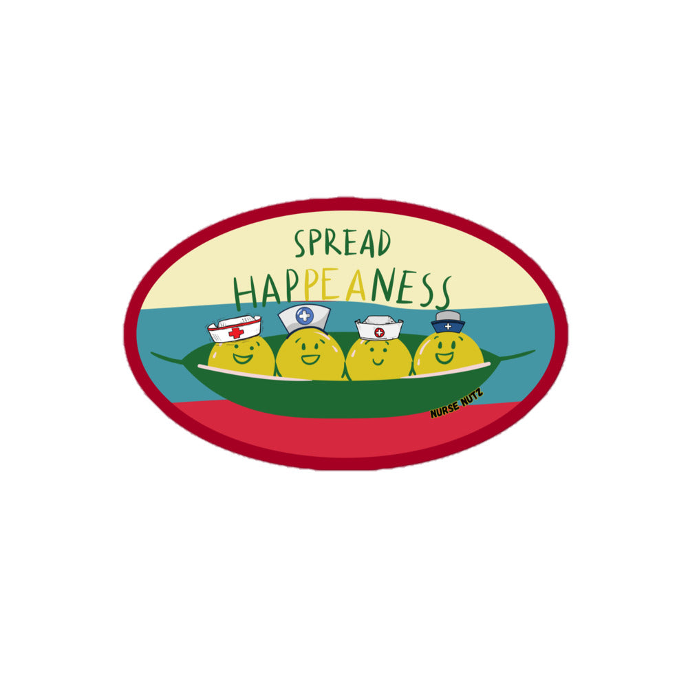 SPREAD HAPPEANESS - Nurse Sticker