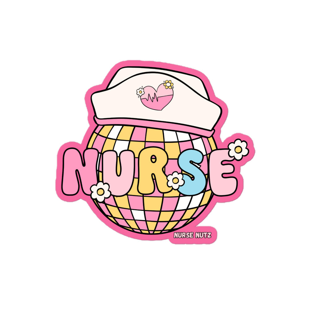 VIBRANT NURSE - Nurse Sticker