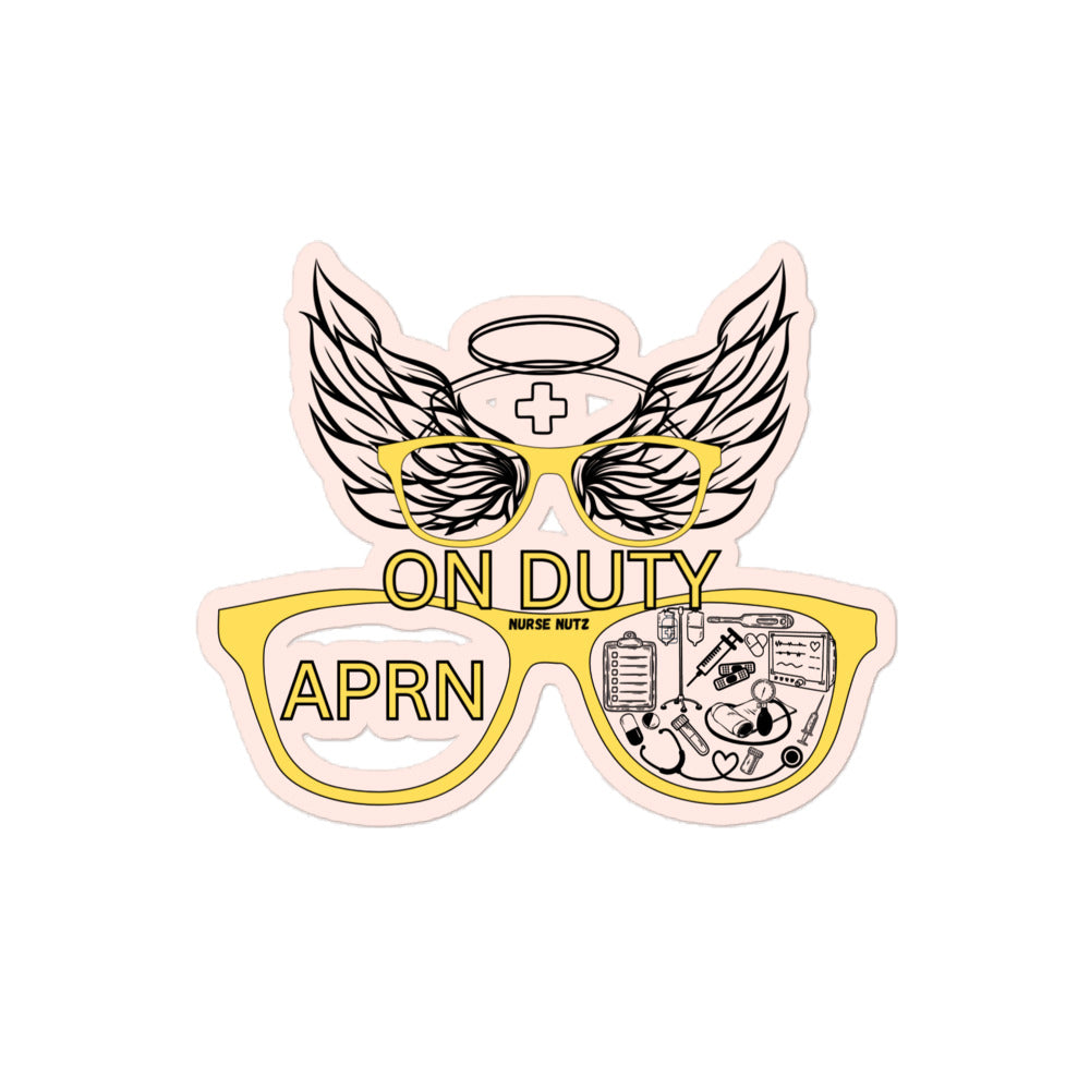 ON DUTY APRN - Nurse Sticker