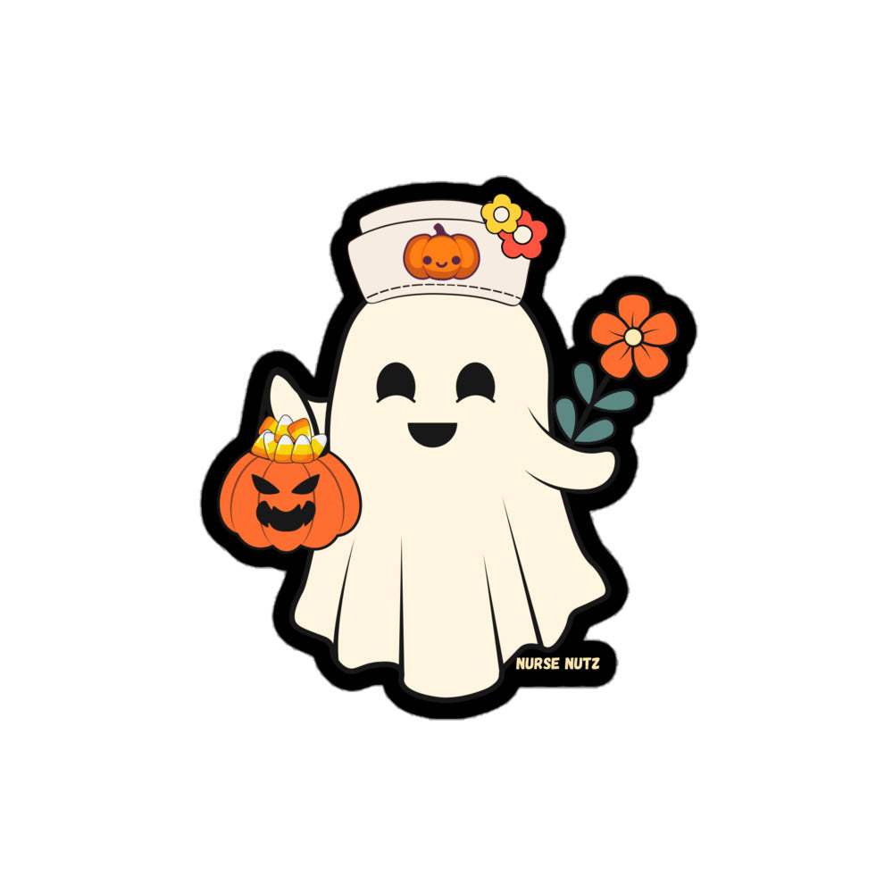 TRICK-OR-TREAT: BOO NURSE - Nurse Sticker