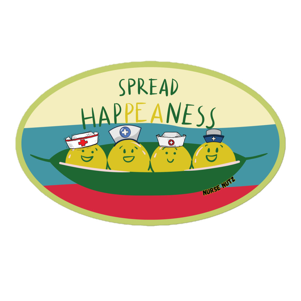 SPREAD HAPPEANESS - Nurse Sticker