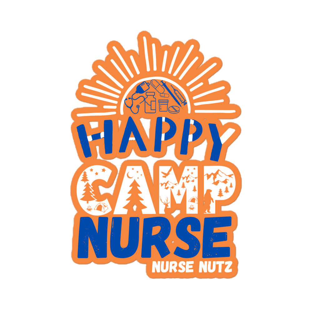 HAPPY CAMP NURSE - Nurse Sticker