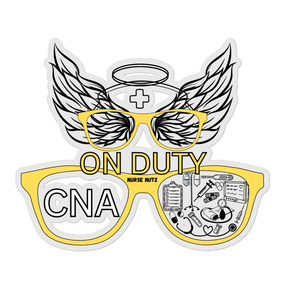 ON DUTY CNA - Nurse Sticker