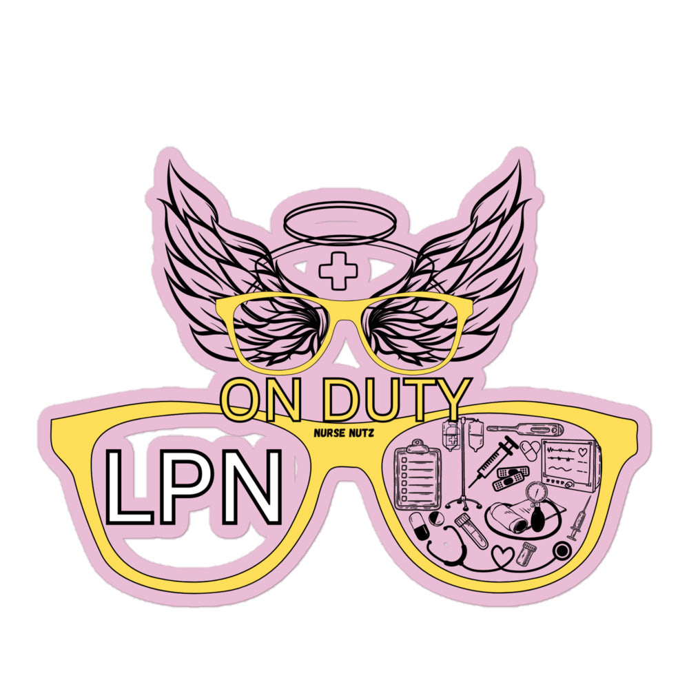 ON DUTY LPN - Nurse Sticker