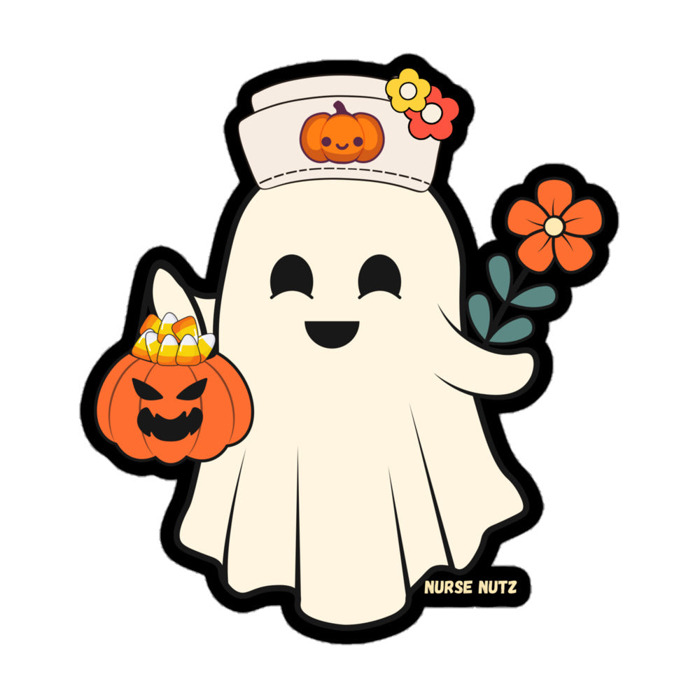 TRICK-OR-TREAT: BOO NURSE - Nurse Sticker