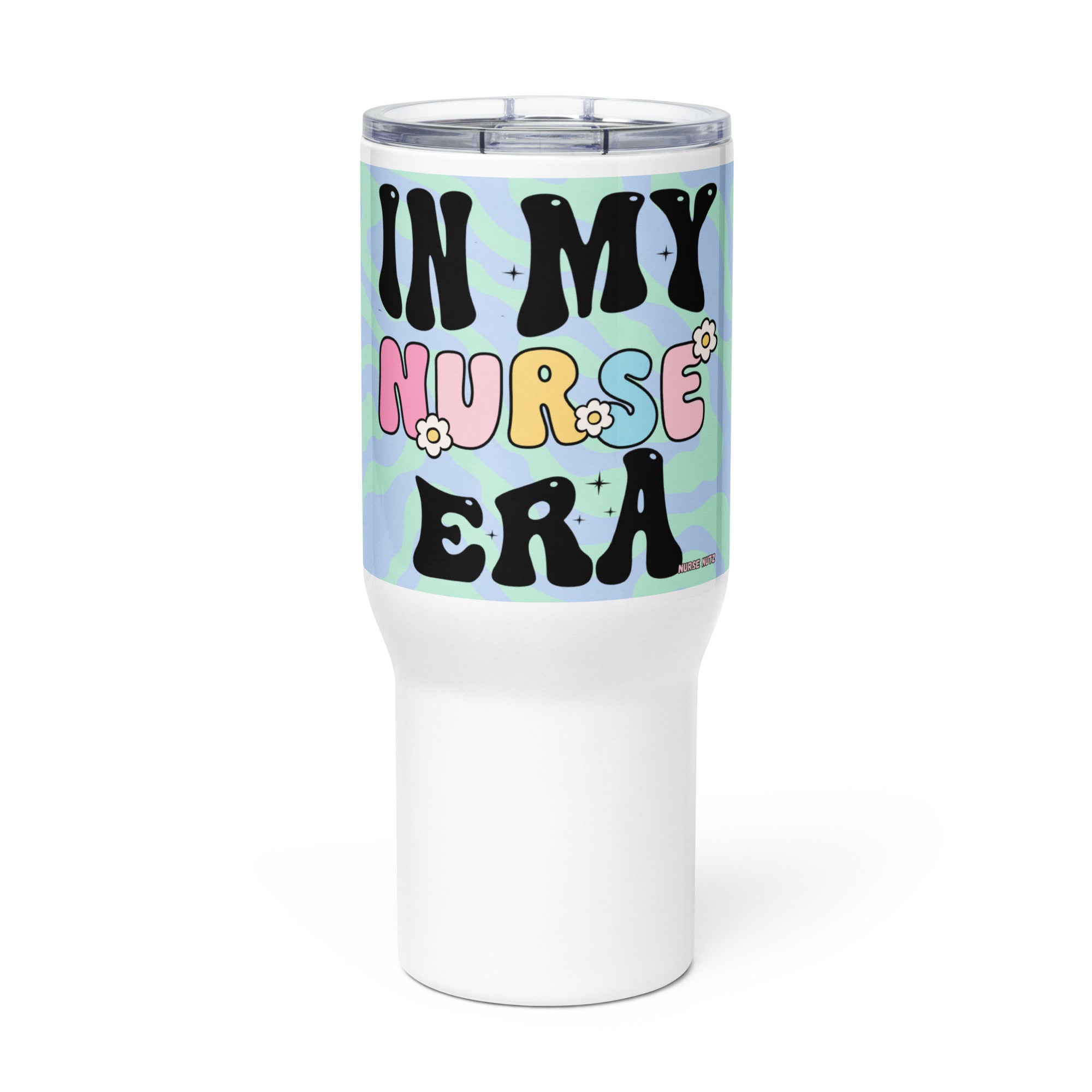 IN MY NURSE ERA (TIGER) - Nurse Tumbler (Travel Mug) With Handle