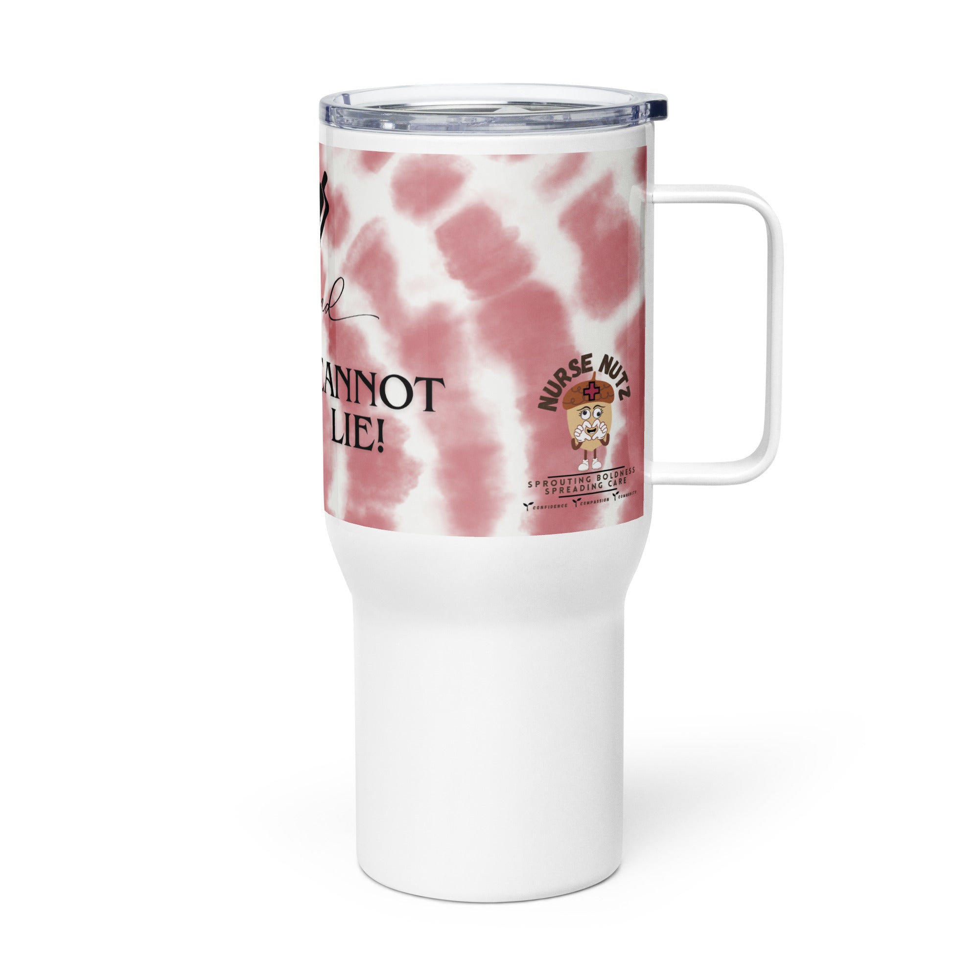 I LOVE MY PEN & I CANNOT LIE! - Nurse Tumbler (Travel Mug) With Handle