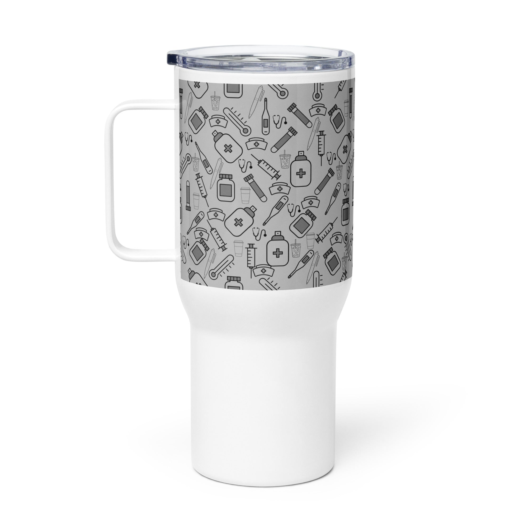 TOOLS OF THE TRADE - Nurse Tumbler (Travel Mug) With Handle