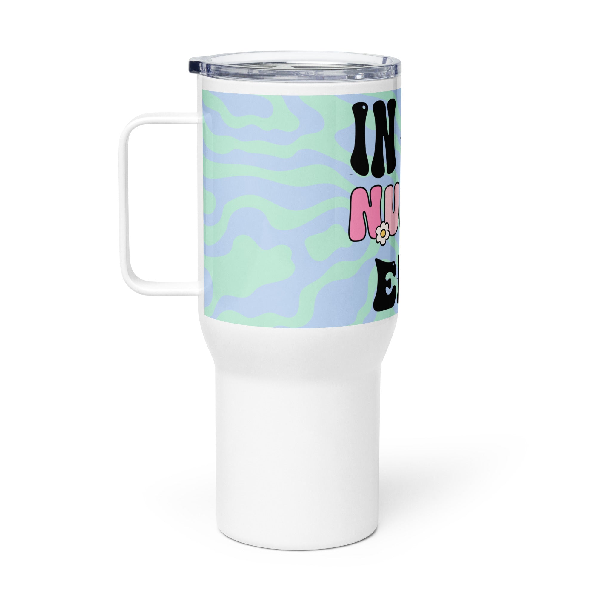 IN MY NURSE ERA (TIGER) - Nurse Tumbler (Travel Mug) With Handle