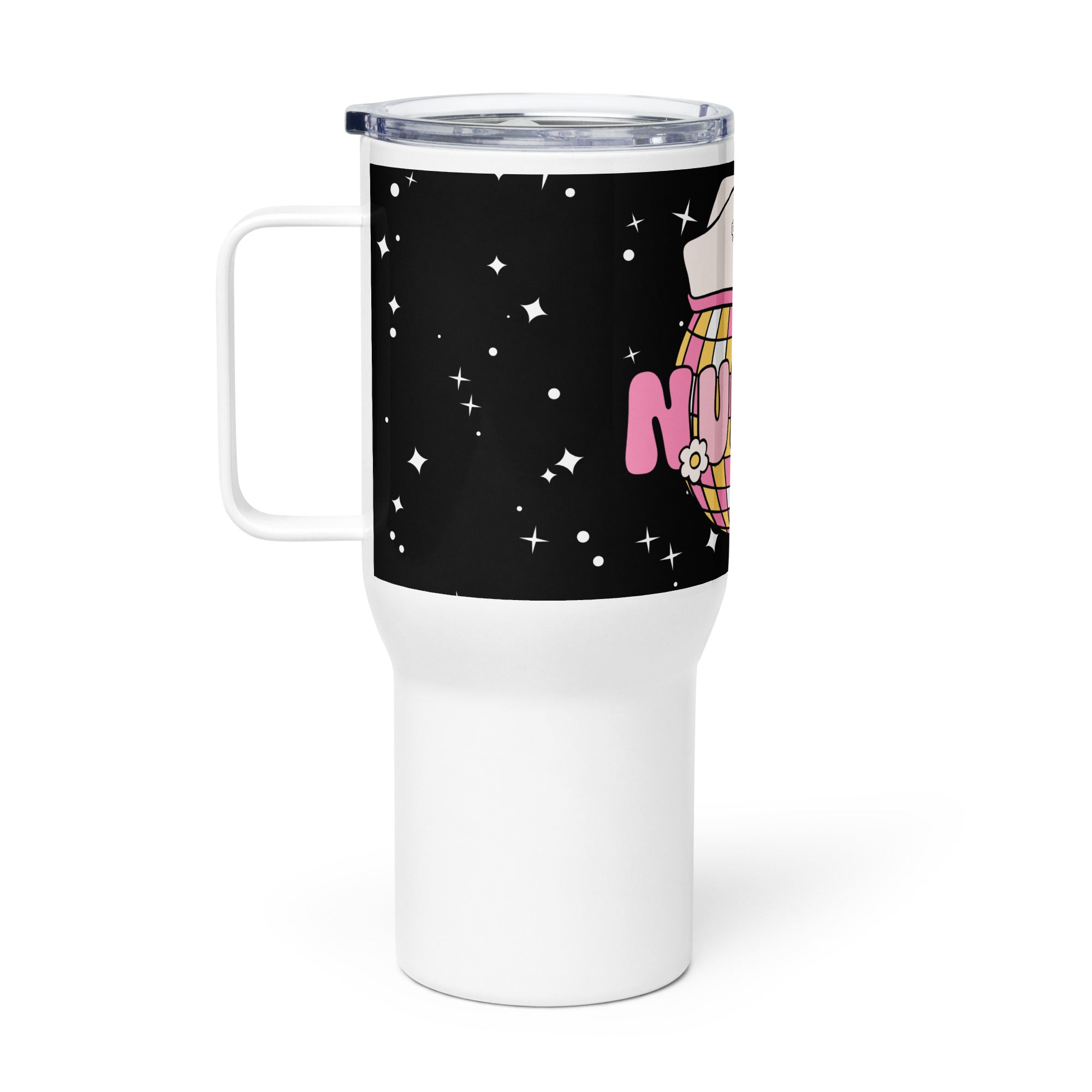 NURSE - Nurse Tumbler (Travel Mug) With Handle