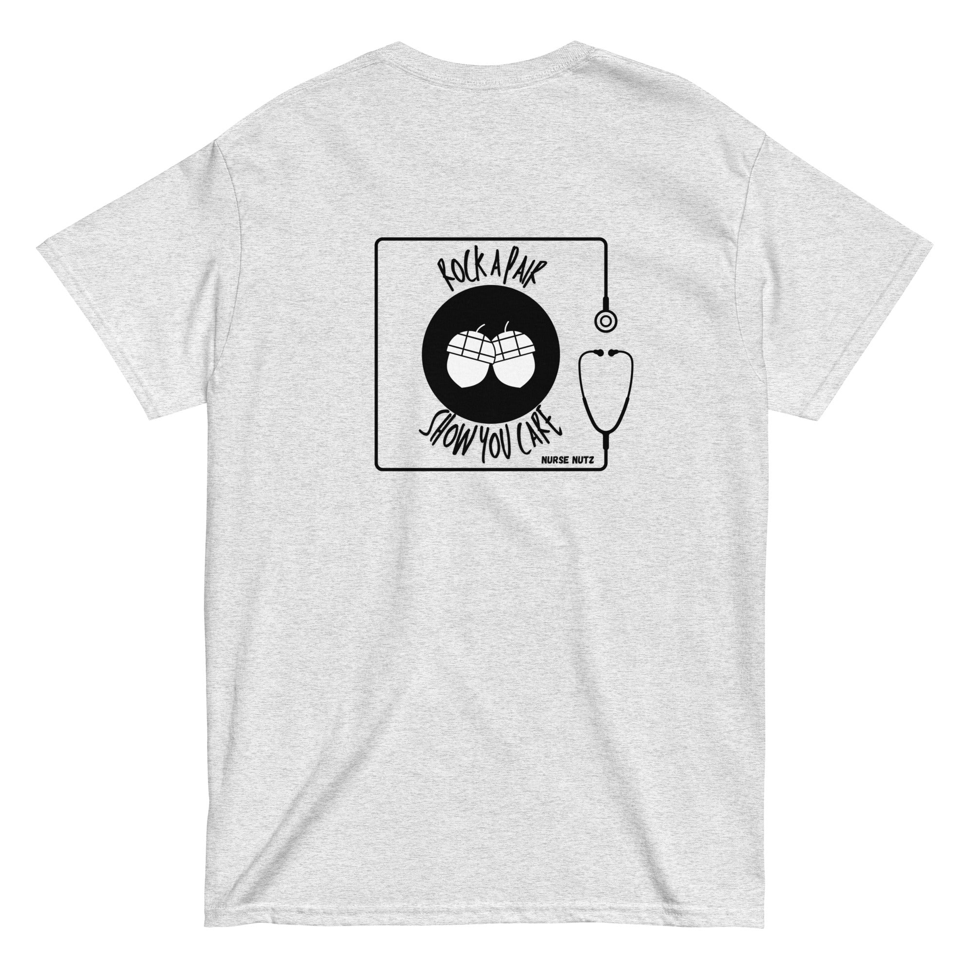 ROCK A PAIR, SHOW YOU CARE! - Unisex Double-Sided T-shirt