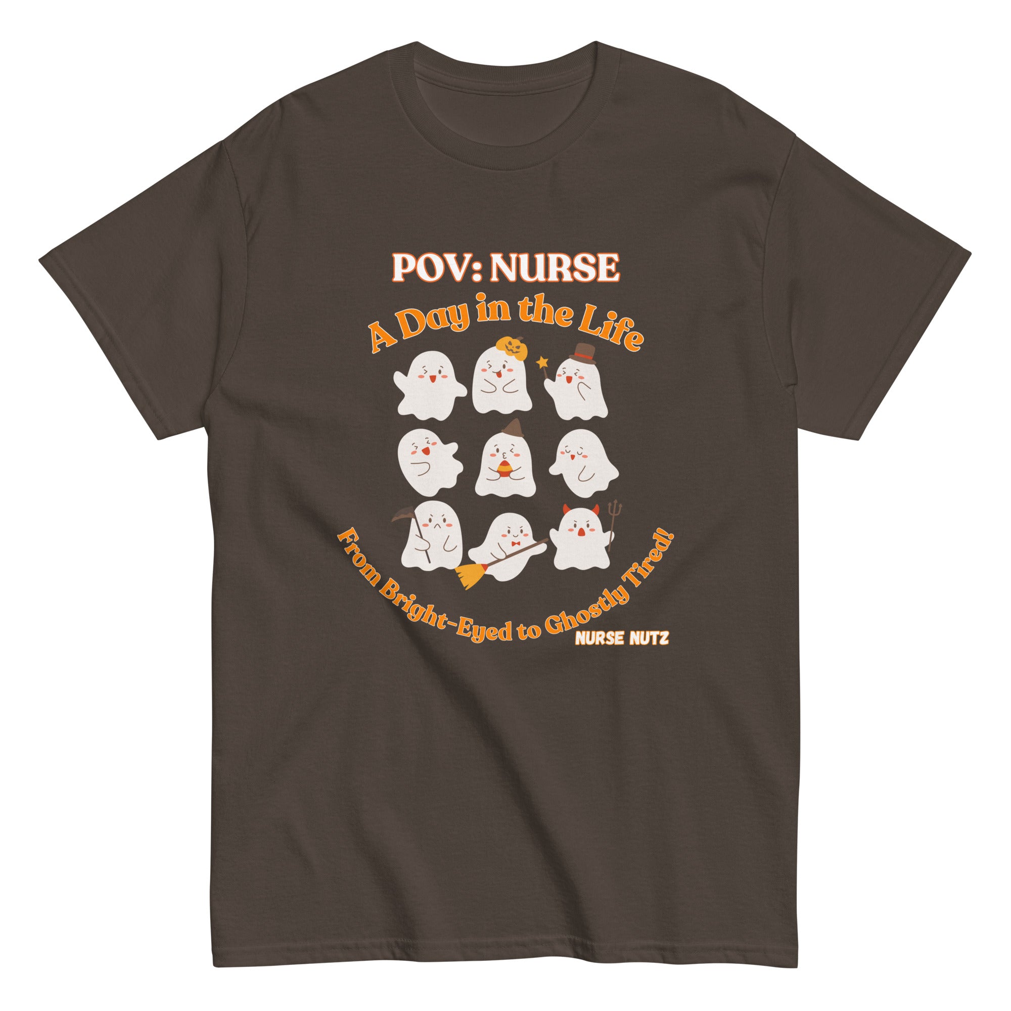 POV Nurse: A Day in the Life - From Bright Eyed to Ghostly Tired! - Nurse Unisex Classic Tee