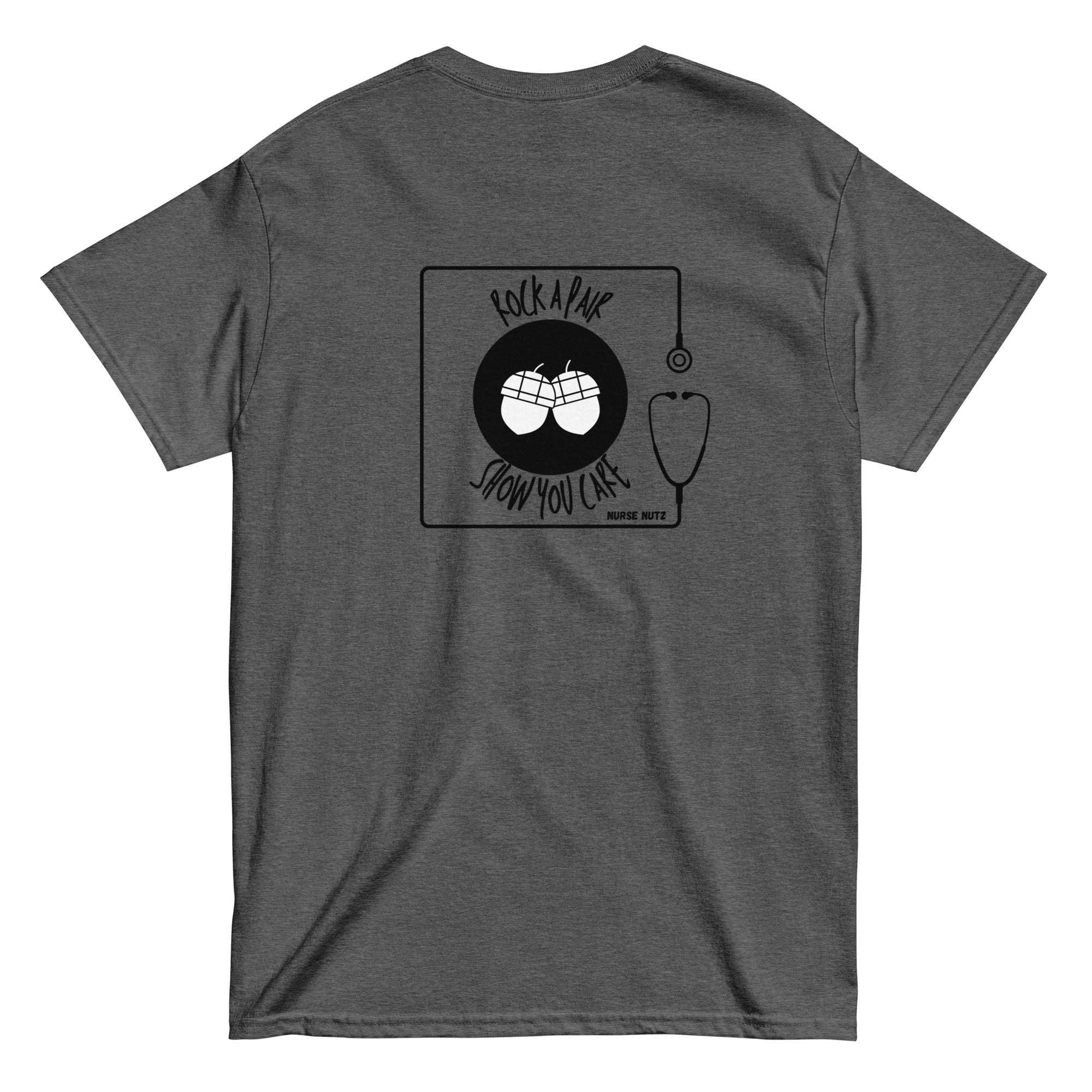 ROCK A PAIR, SHOW YOU CARE! - Unisex Double-Sided T-shirt