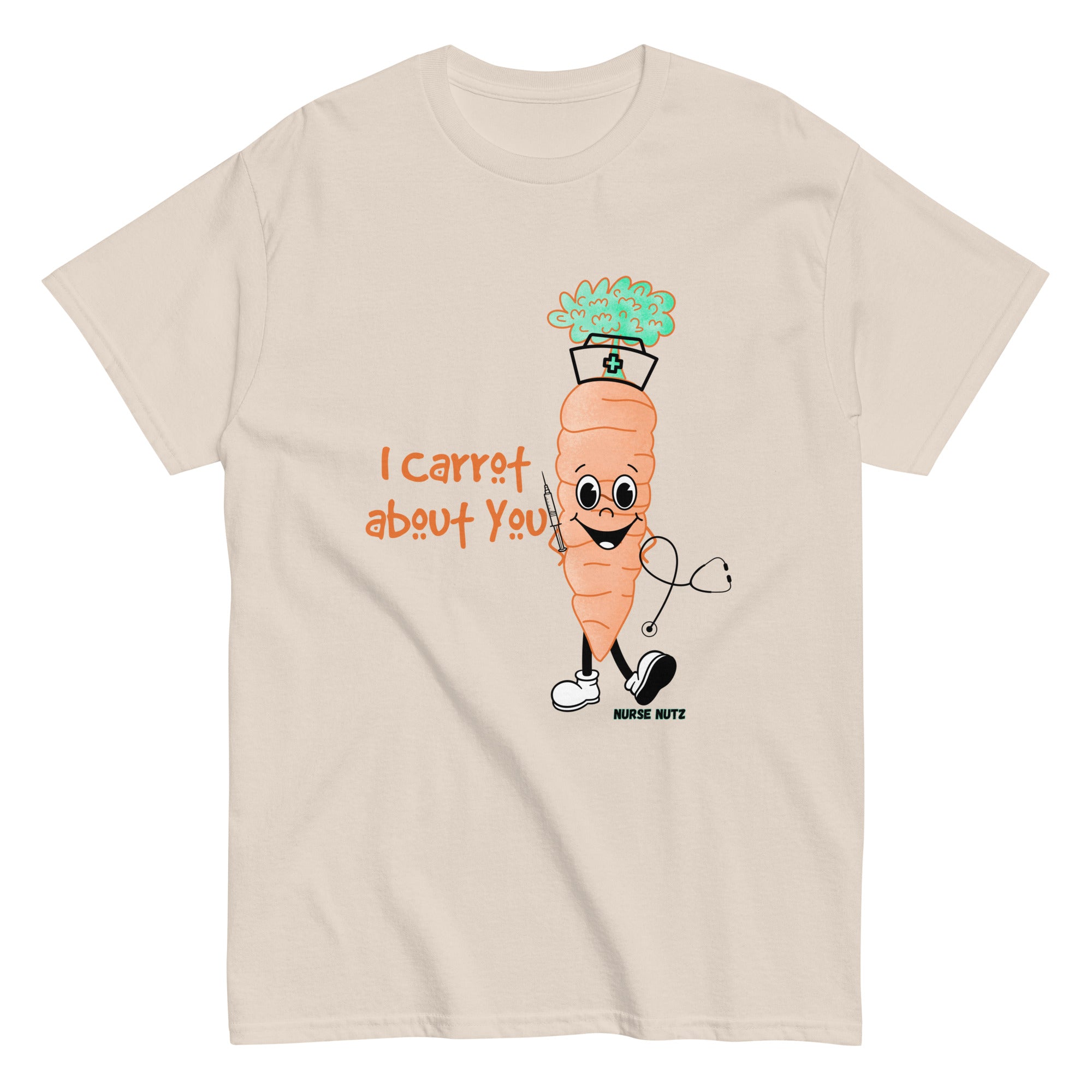 I CARROT ABOUT YOU - Nurse Unisex classic tee