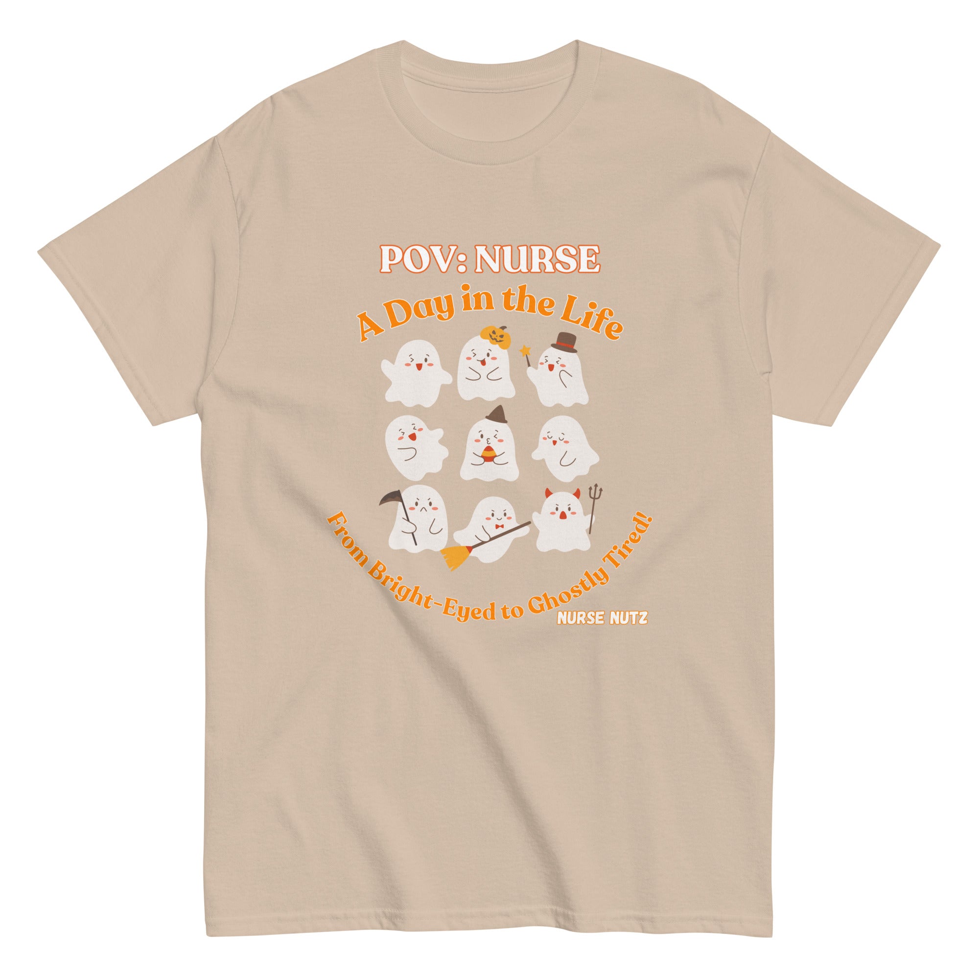 POV Nurse: A Day in the Life - From Bright Eyed to Ghostly Tired! - Nurse Unisex Classic Tee