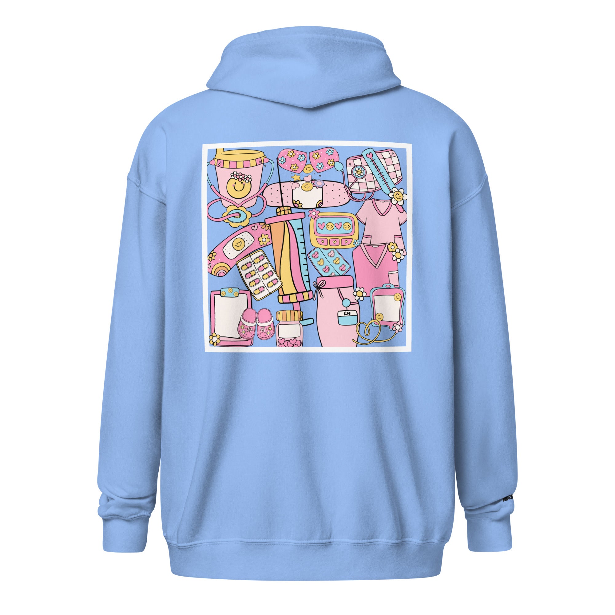 In My Nurse Era - Nurse Jacket (Unisex Double-Sided Zip Hoodie)